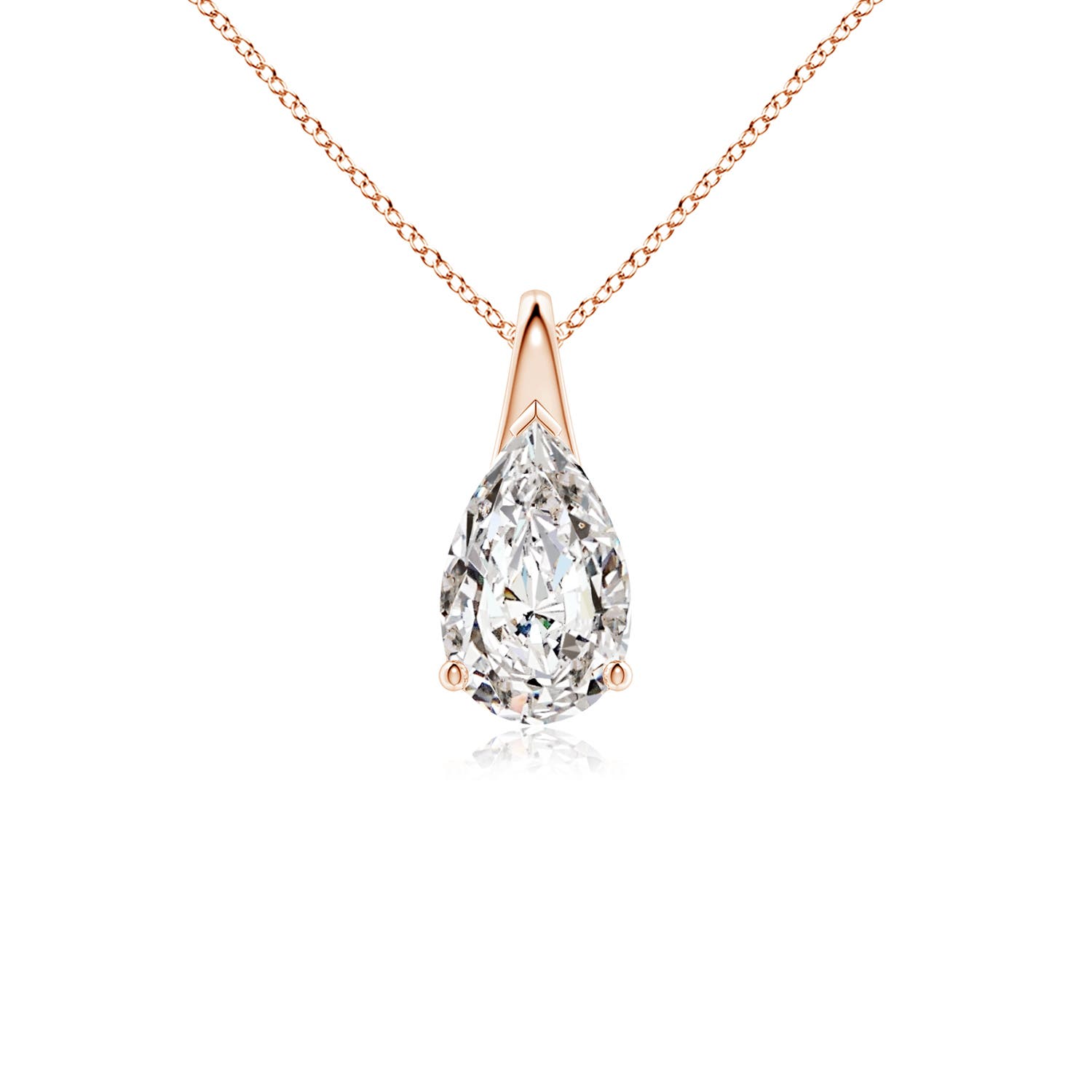 I-J, I1-I2 / 1 CT / 18 KT Rose Gold