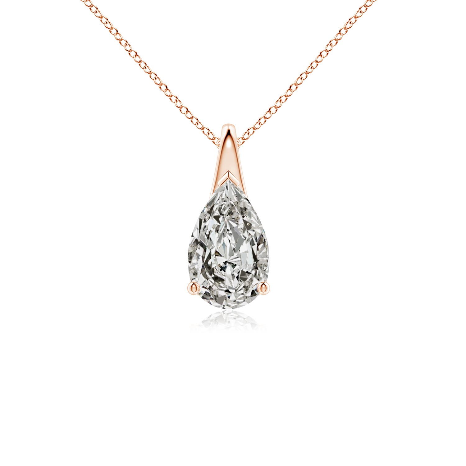 K, I3 / 1 CT / 18 KT Rose Gold