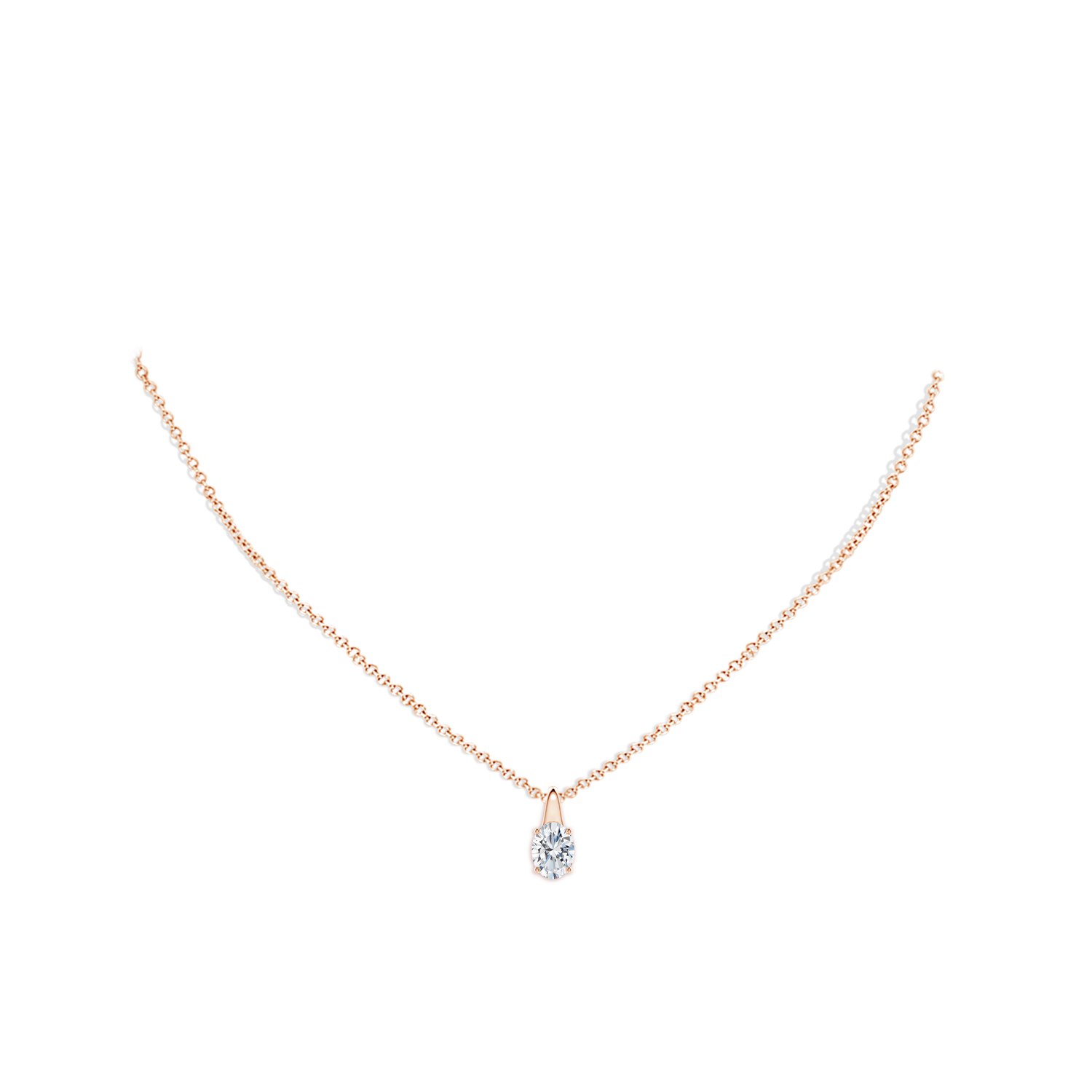 G, VS2 / 1 CT / 18 KT Rose Gold