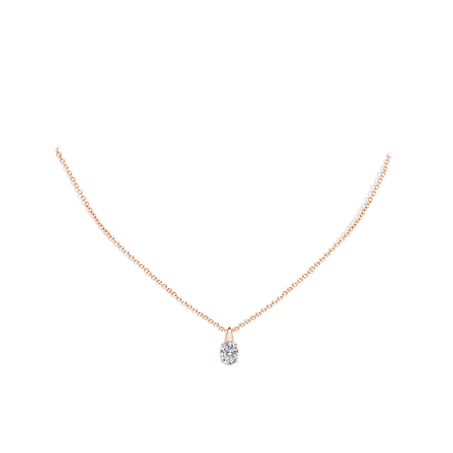 H, SI2 / 1 CT / 18 KT Rose Gold