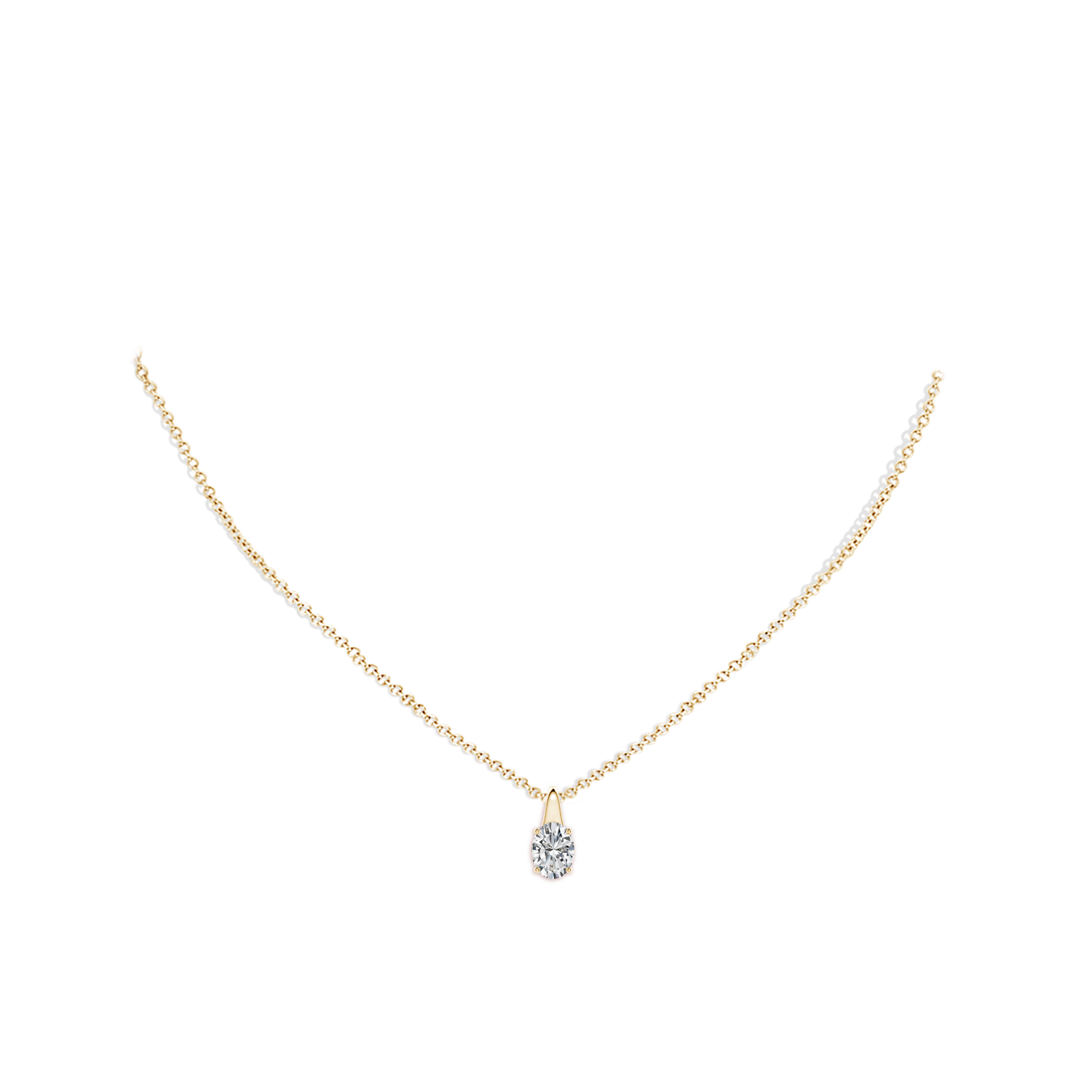 H, SI2 / 1 CT / 18 KT Yellow Gold