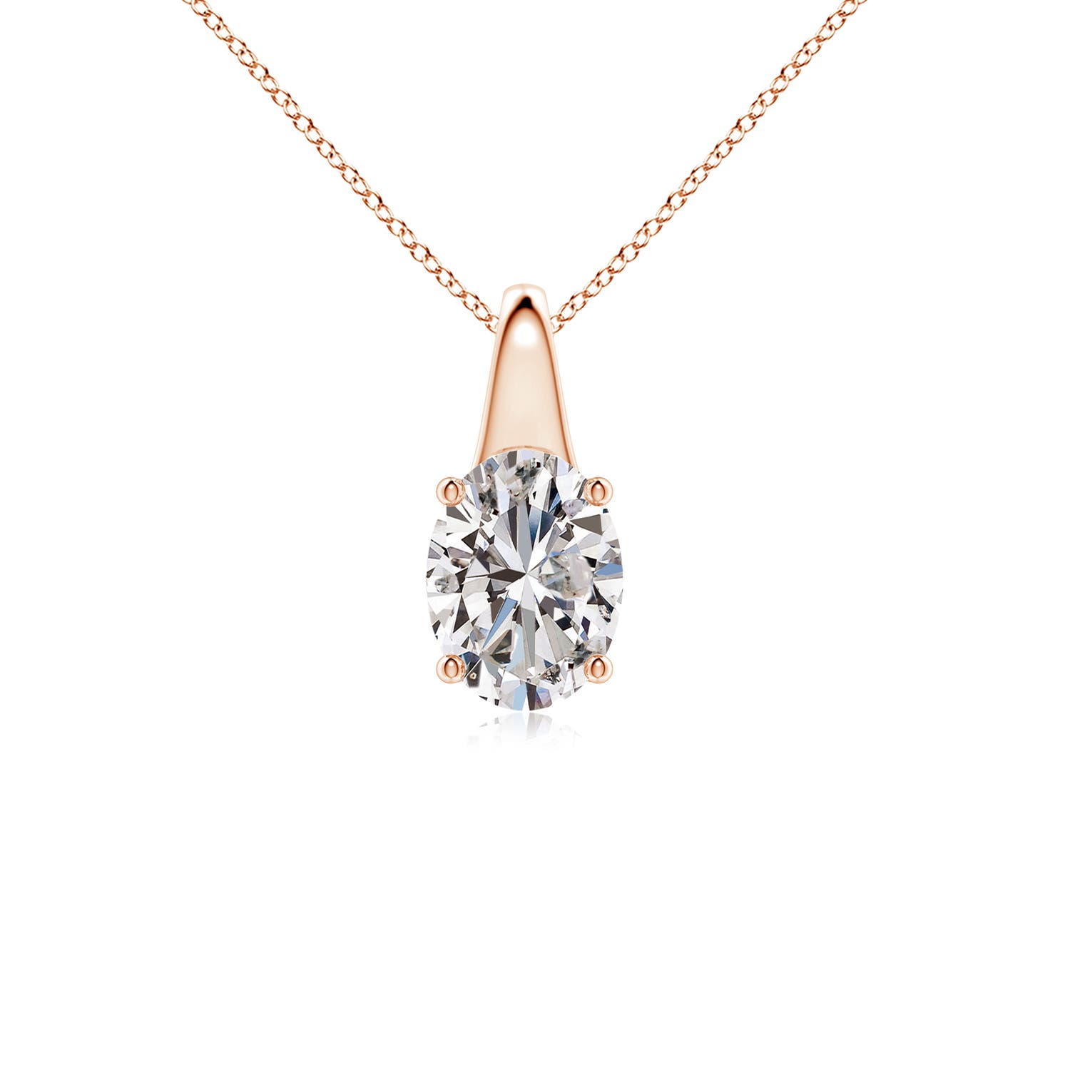 I-J, I1-I2 / 1 CT / 18 KT Rose Gold