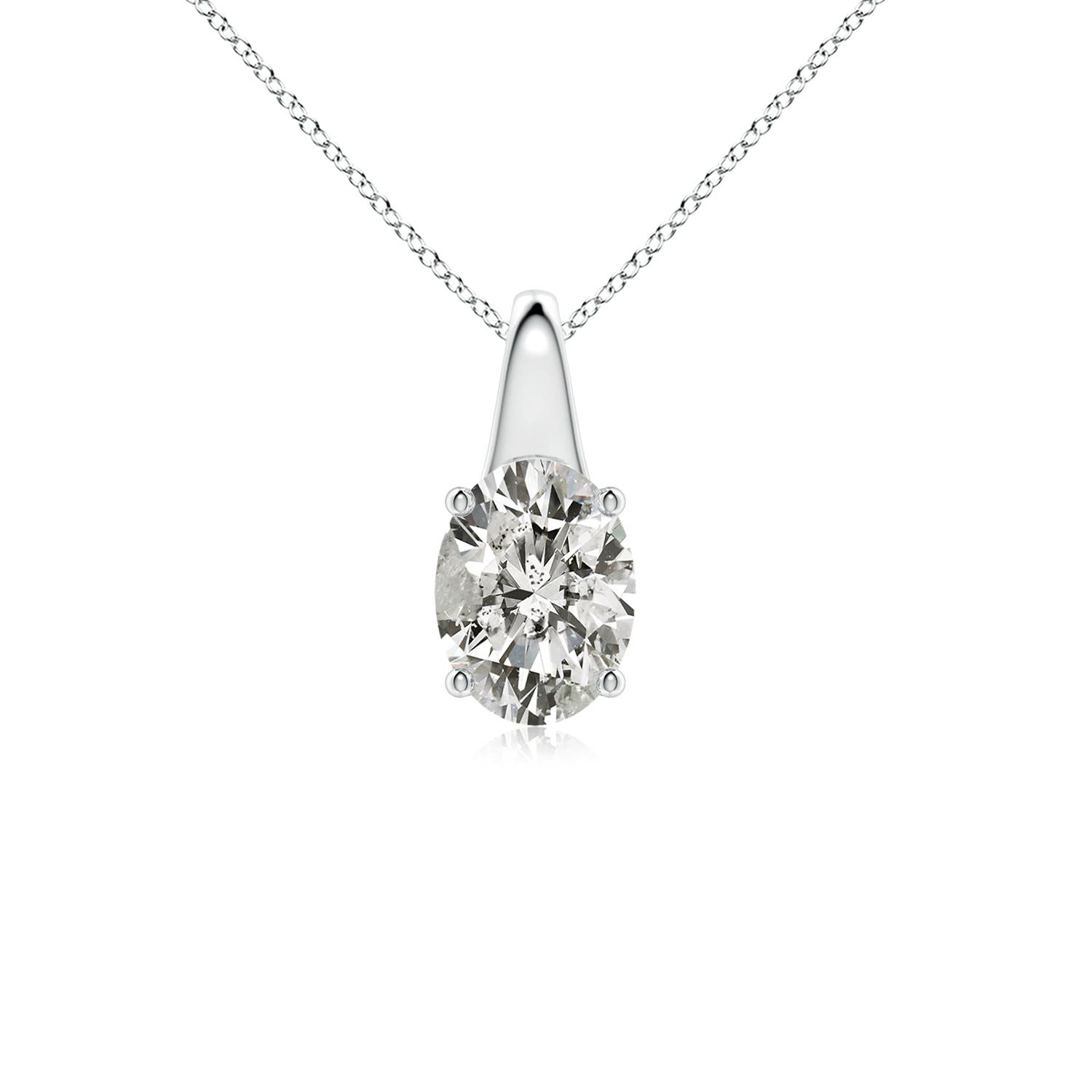 K, I3 / 1 CT / 18 KT White Gold