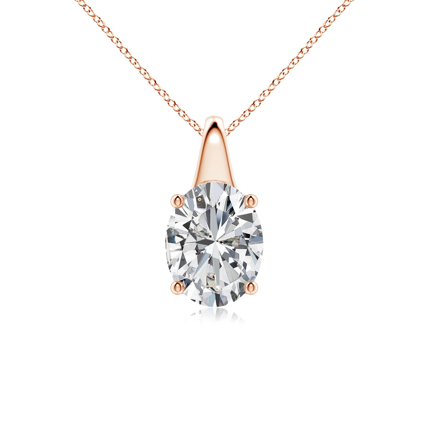 H, SI2 / 1.76 CT / 18 KT Rose Gold