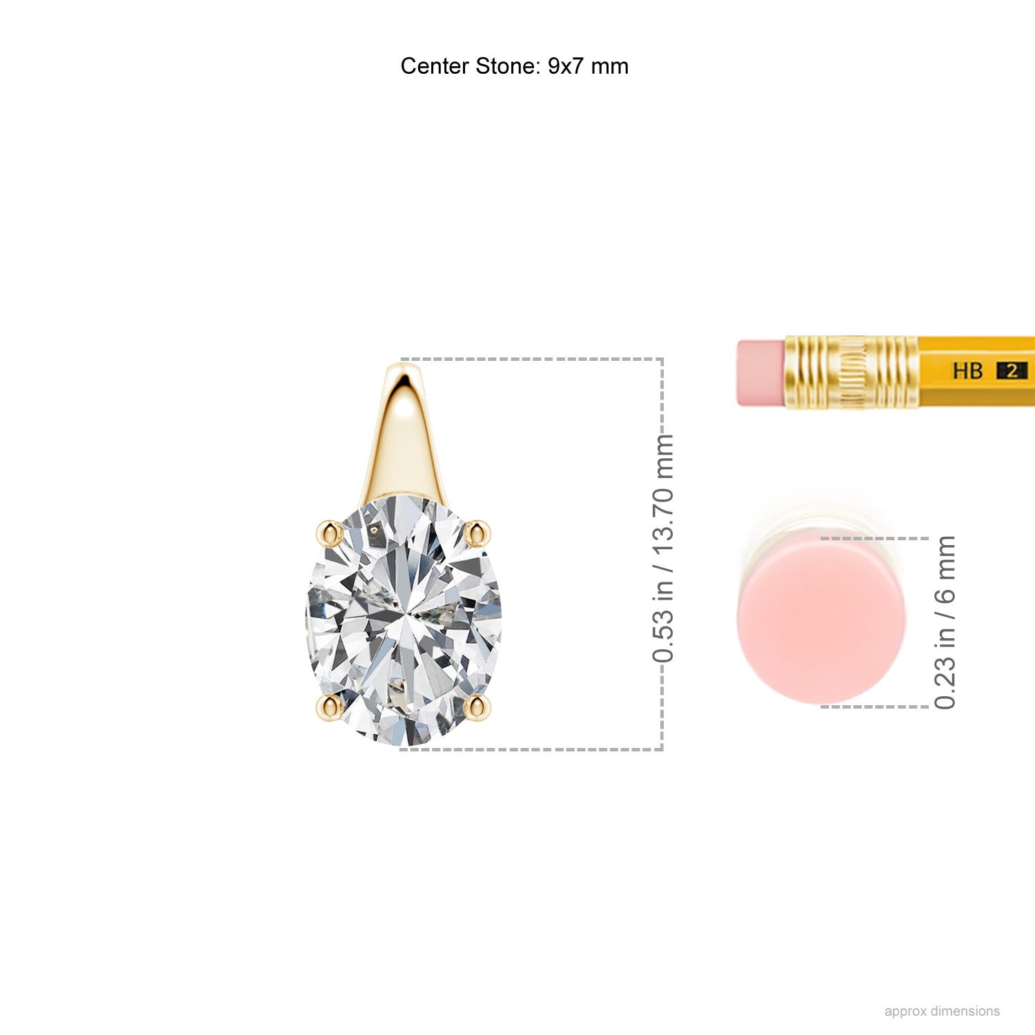 H, SI2 / 1.76 CT / 18 KT Yellow Gold