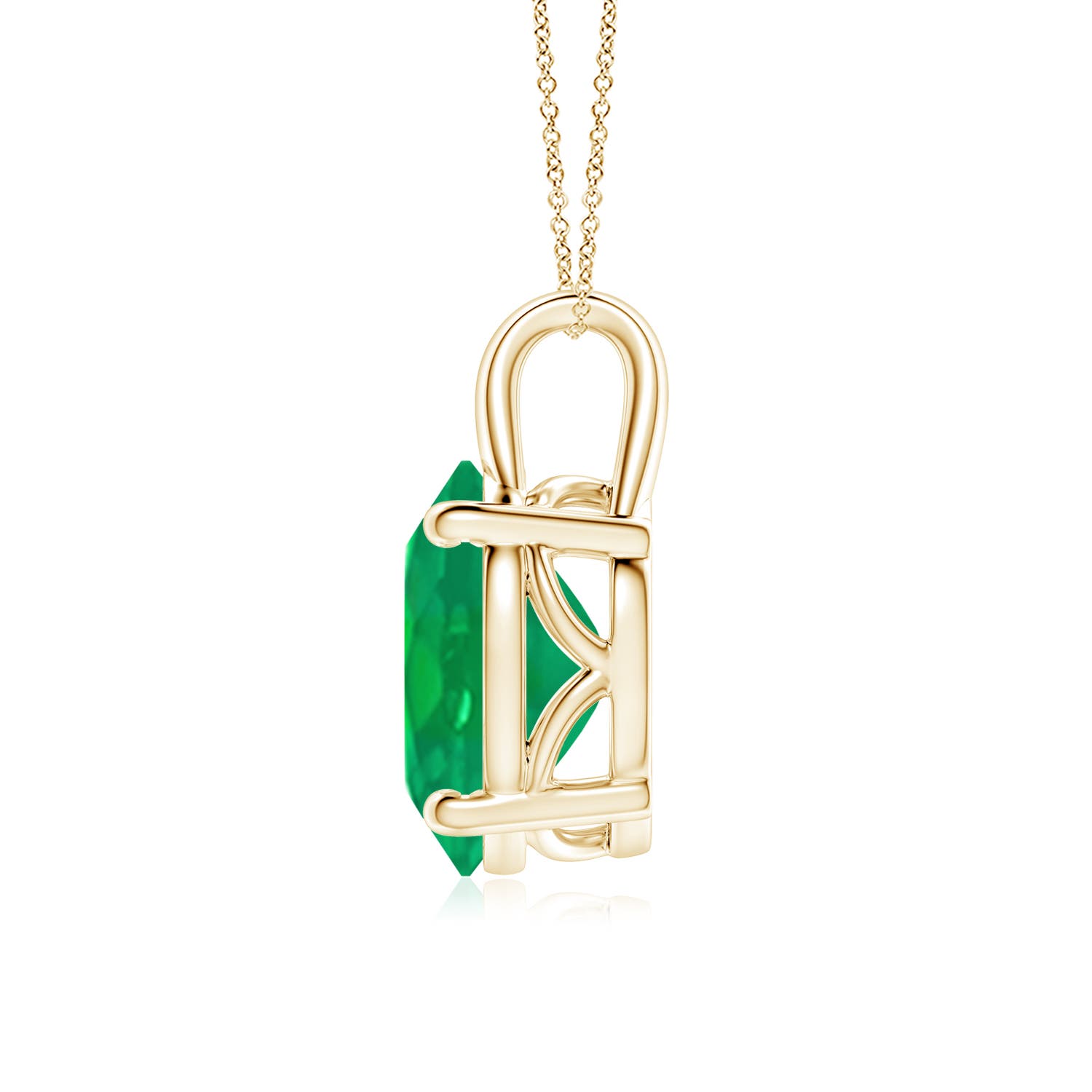 AA - Emerald / 4.75 CT / 14 KT Yellow Gold