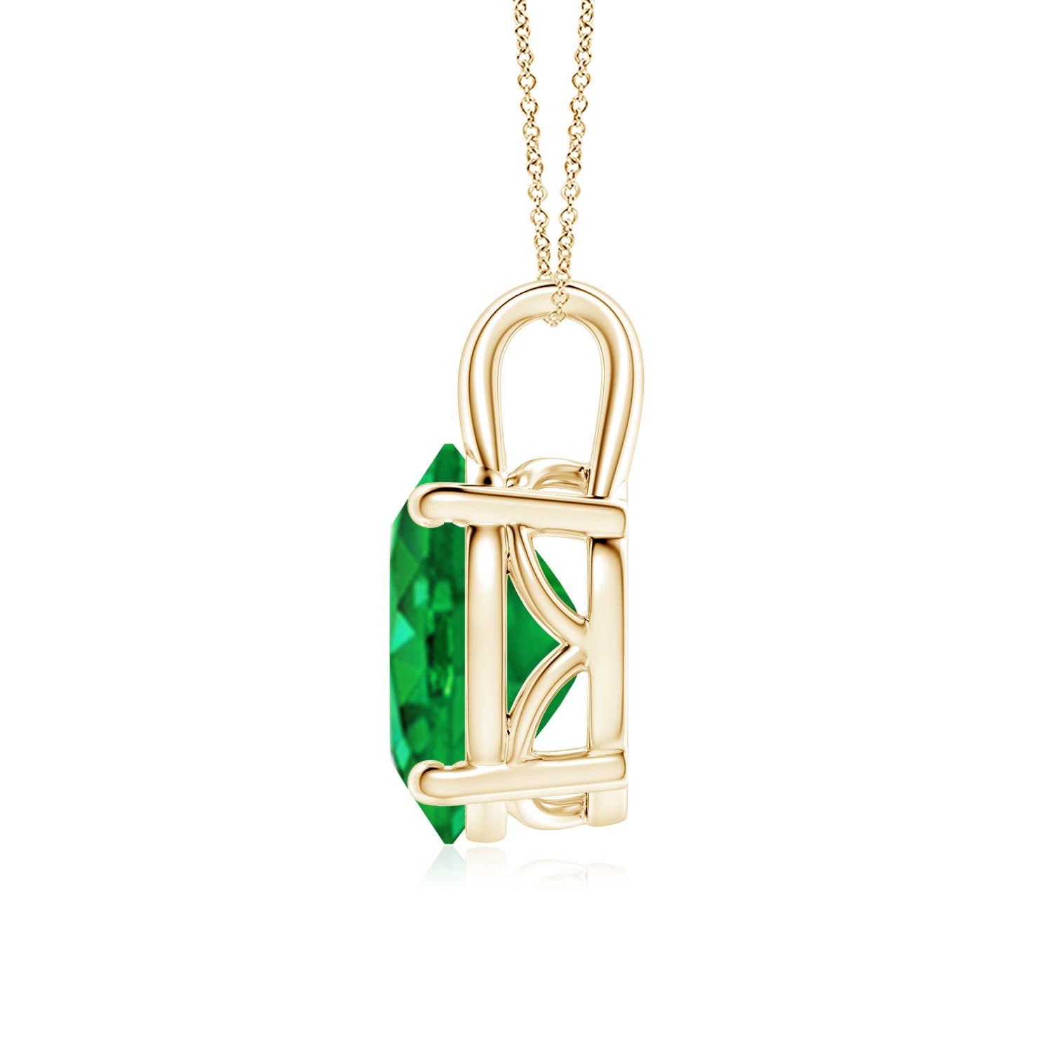 AAA - Emerald / 4.75 CT / 18 KT Yellow Gold