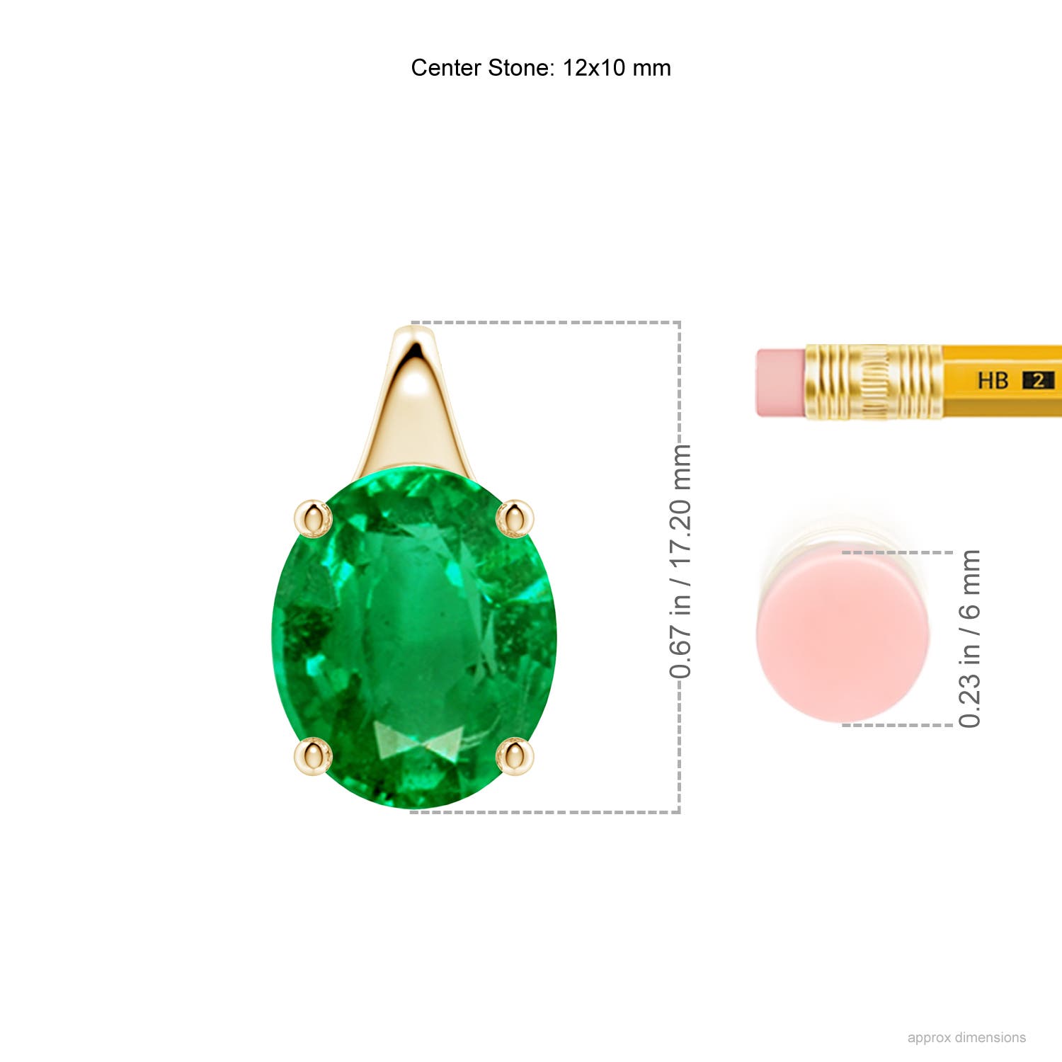 AAA - Emerald / 4.75 CT / 18 KT Yellow Gold