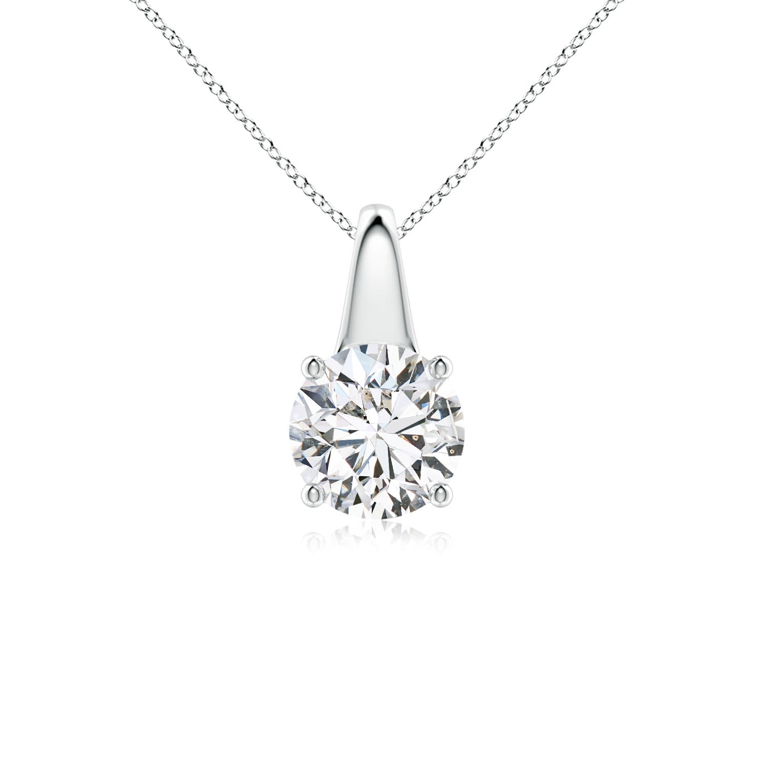 H, SI2 / 1 CT / 14 KT White Gold