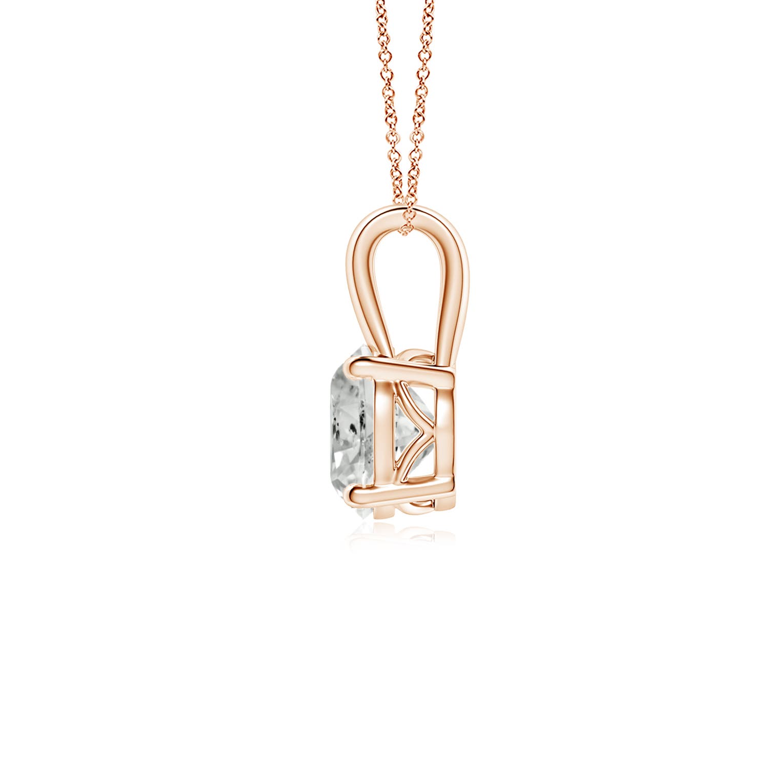 K, I3 / 1 CT / 18 KT Rose Gold