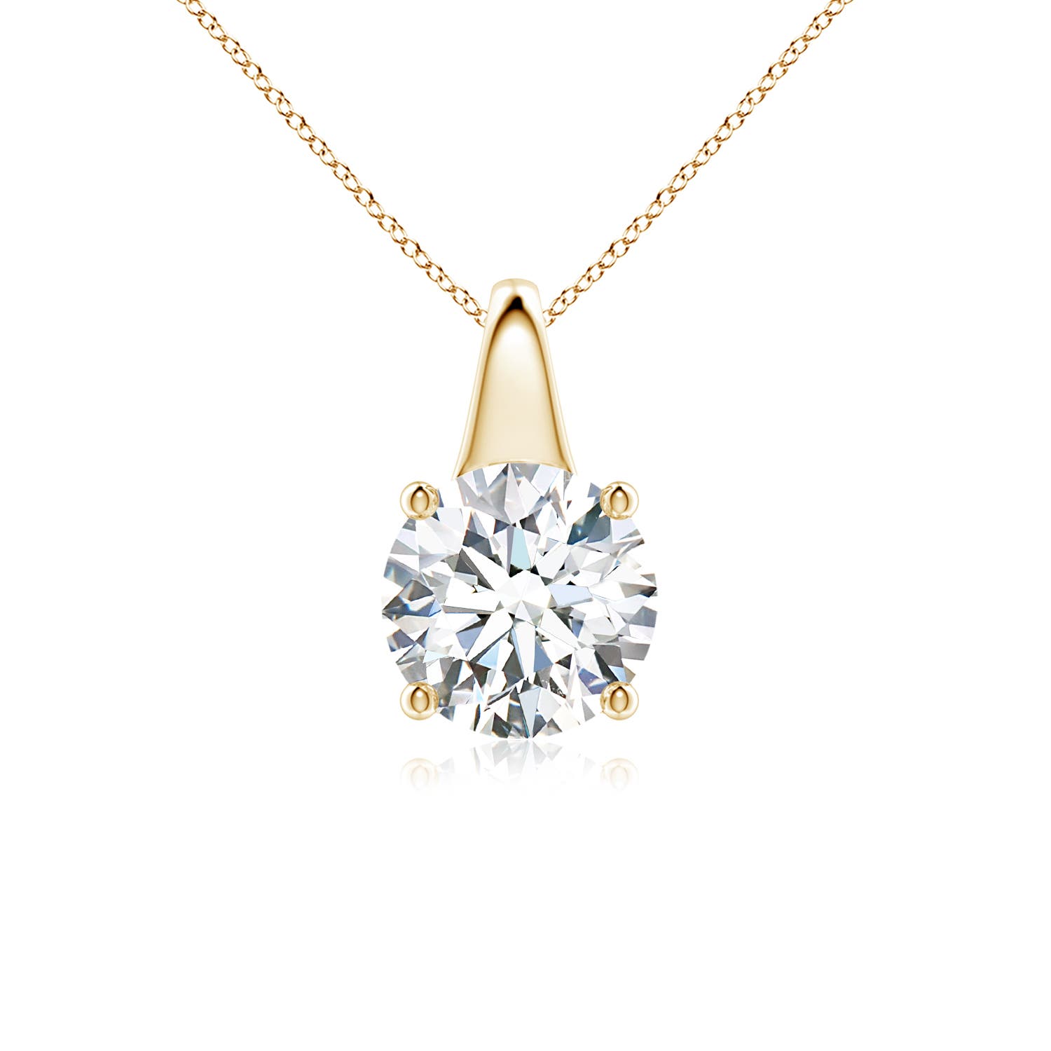 G, VS2 / 1.5 CT / 18 KT Yellow Gold