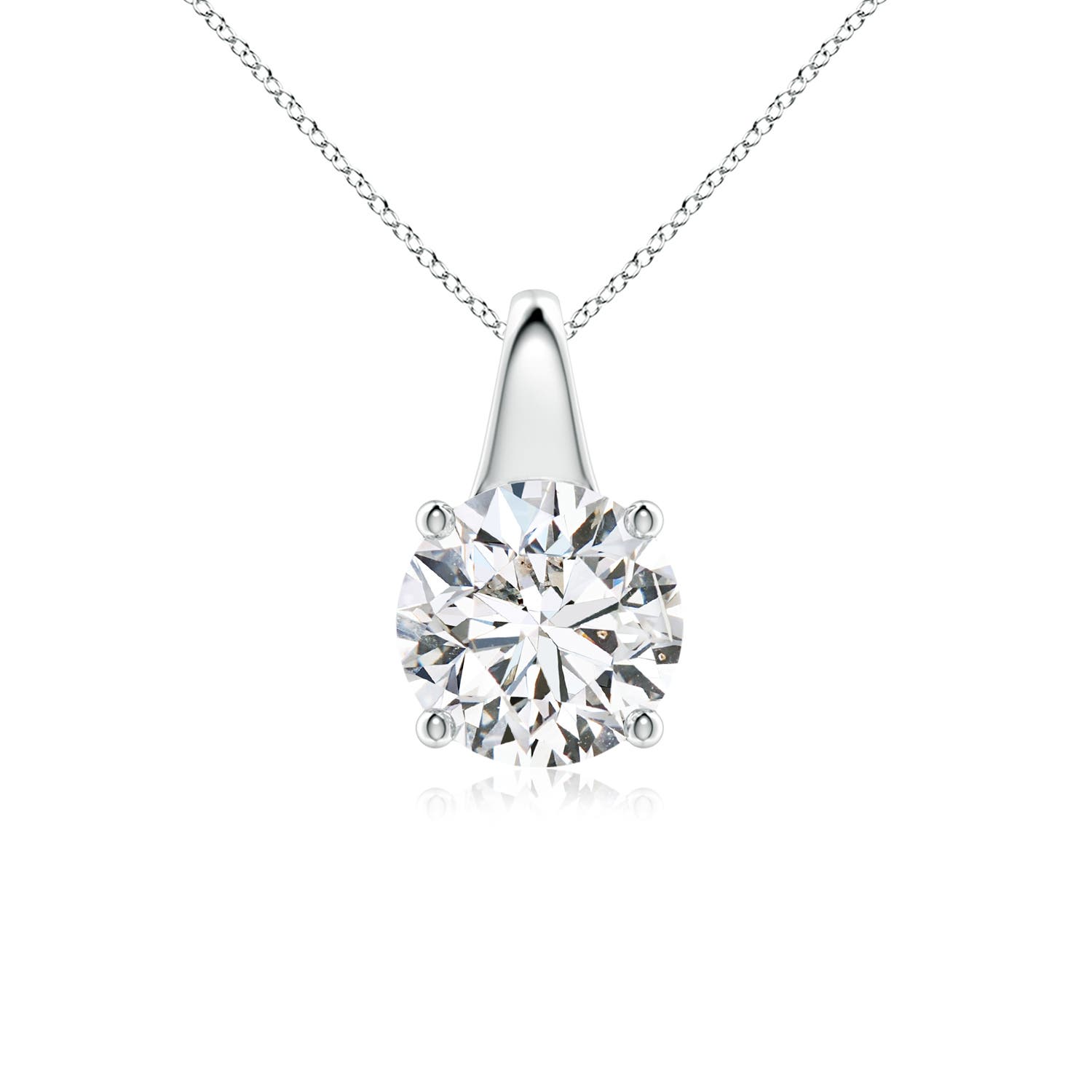 H, SI2 / 1.5 CT / 18 KT White Gold