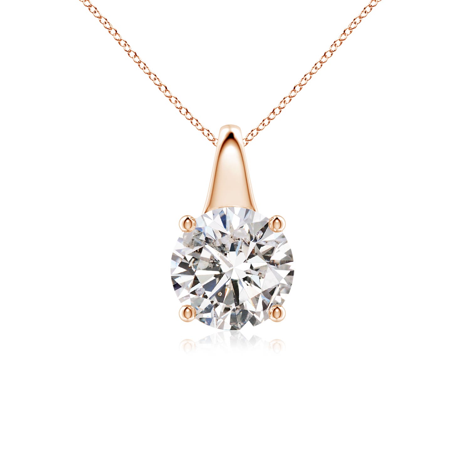 I-J, I1-I2 / 1.5 CT / 18 KT Rose Gold