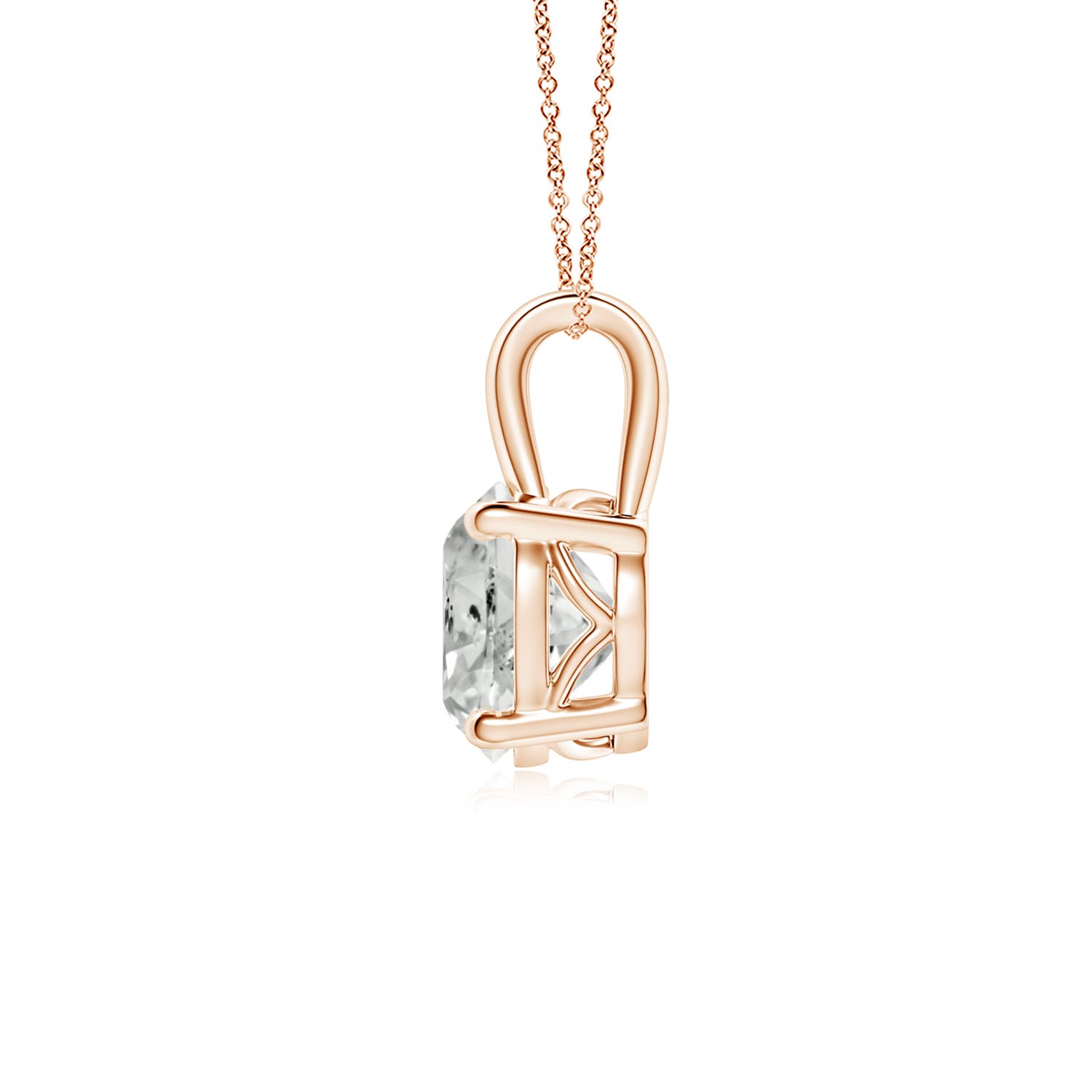 K, I3 / 1.5 CT / 18 KT Rose Gold