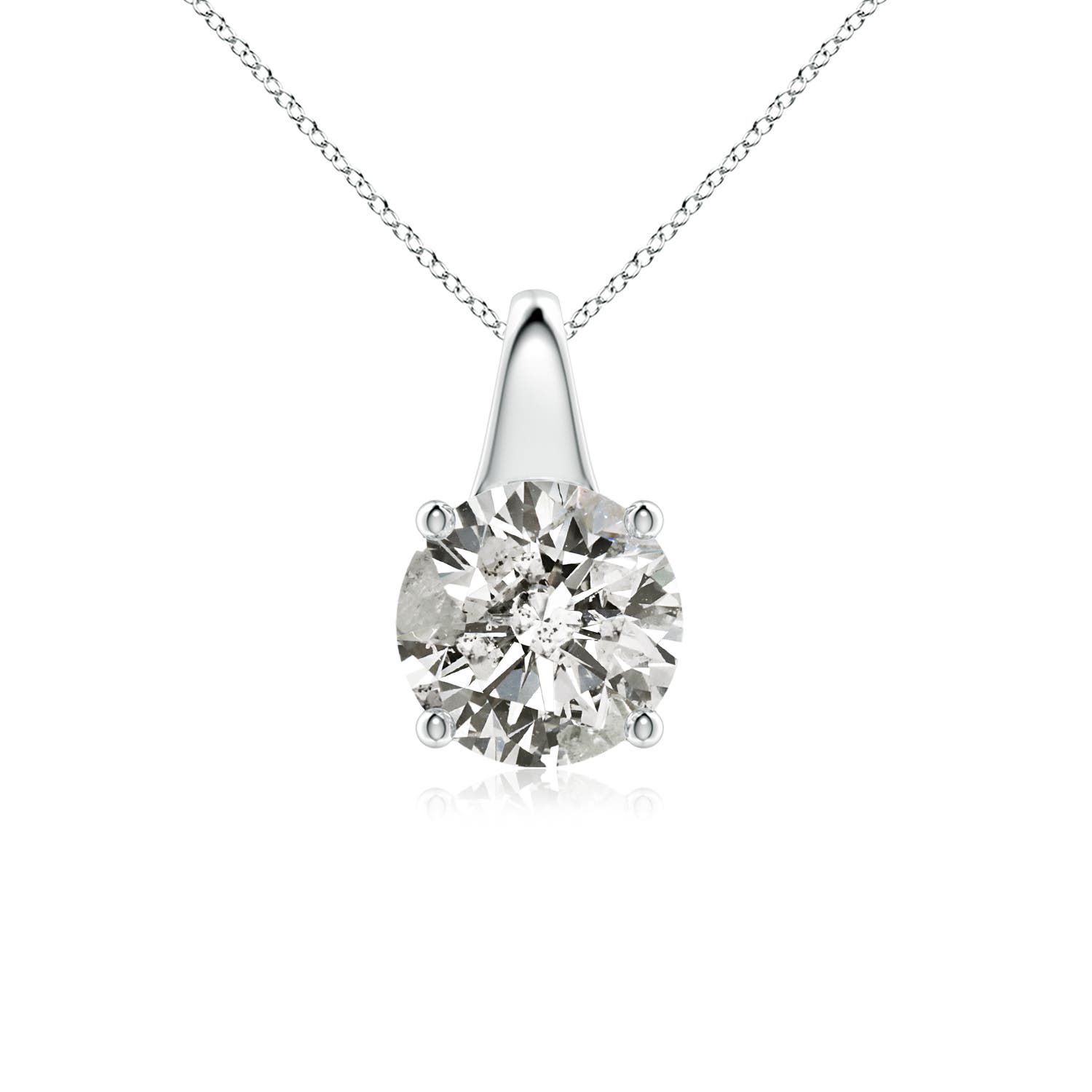 K, I3 / 1.5 CT / 18 KT White Gold