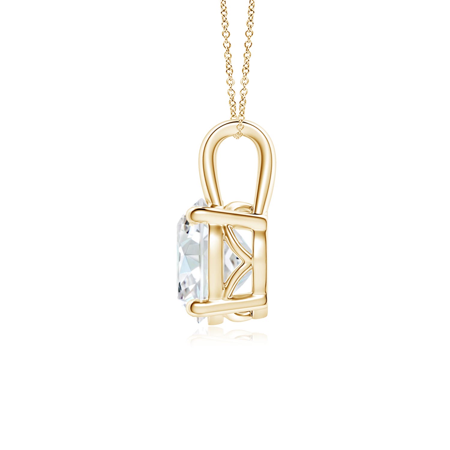 G, VS2 / 2 CT / 14 KT Yellow Gold