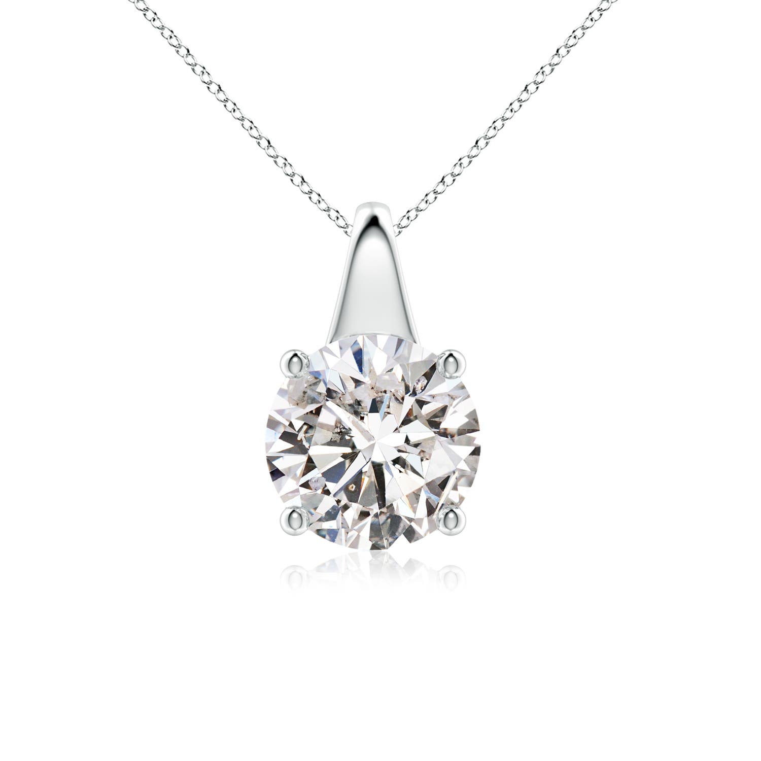 I-J, I1-I2 / 2 CT / 18 KT White Gold