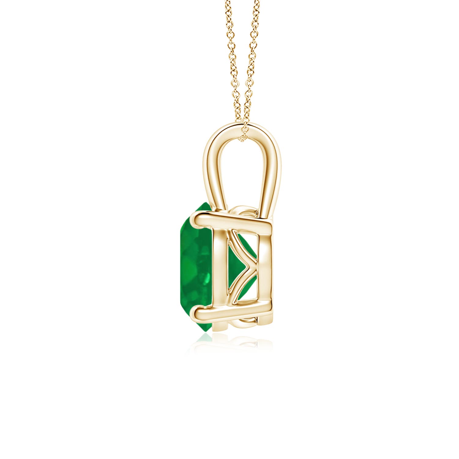 AA - Emerald / 1.75 CT / 18 KT Yellow Gold