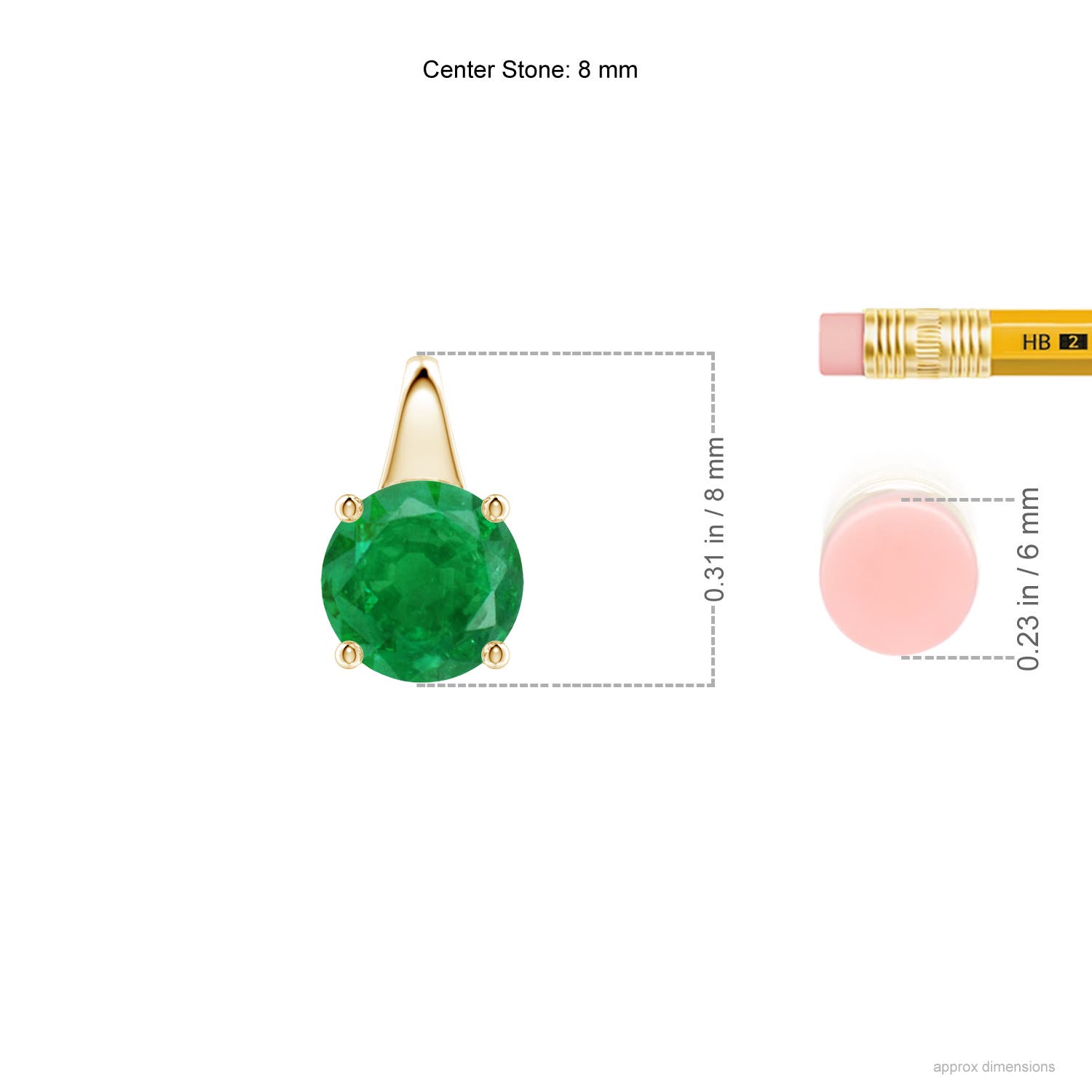 AA - Emerald / 1.75 CT / 18 KT Yellow Gold