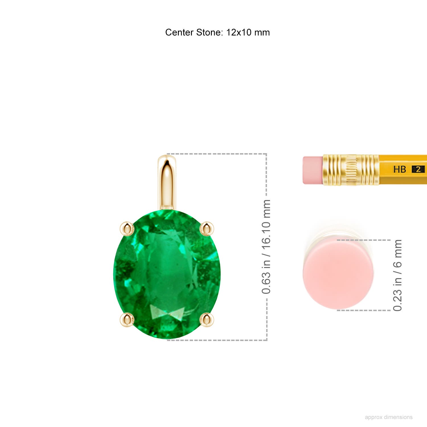 AAA - Emerald / 4.75 CT / 18 KT Yellow Gold