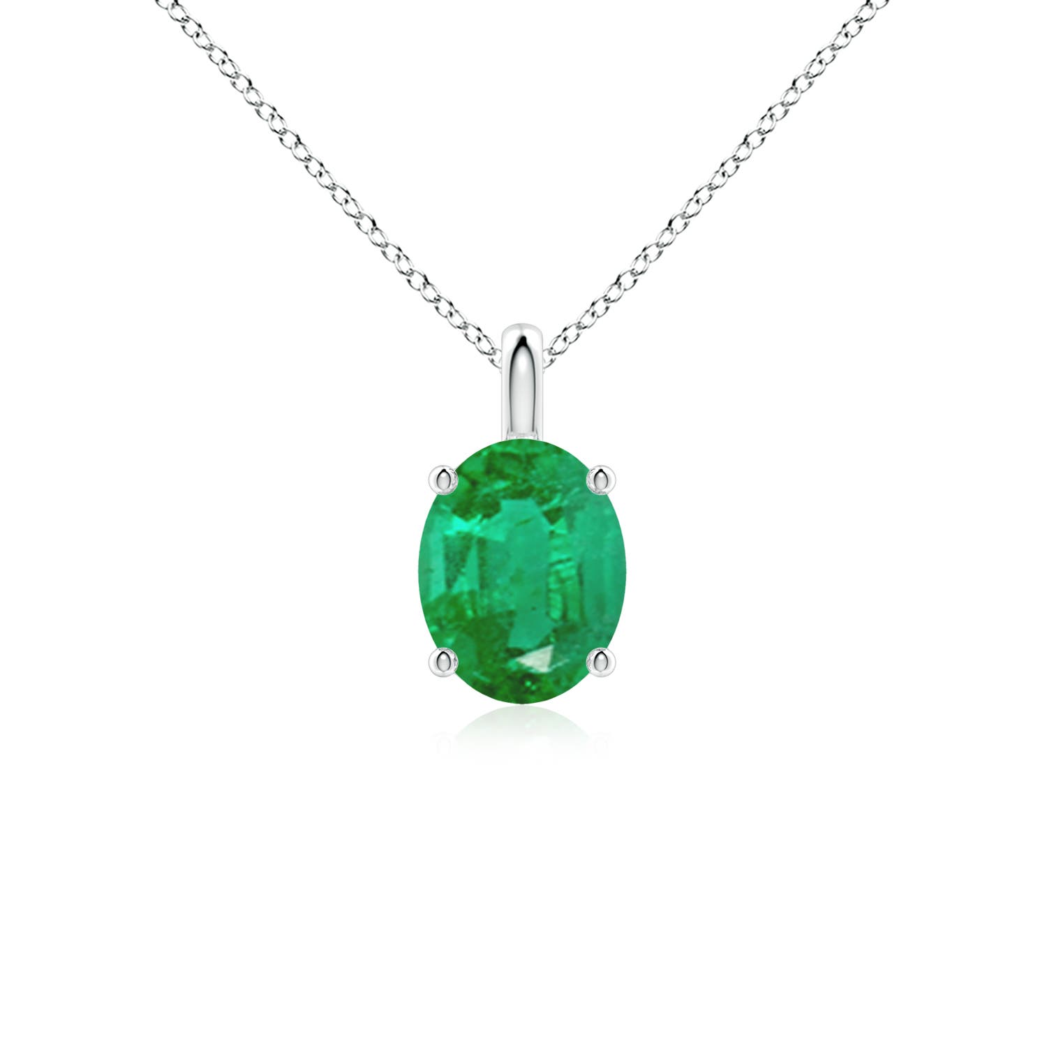 AA - Emerald / 1.5 CT / 18 KT White Gold