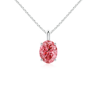 Oval Fancy Intense, VS2 Pink Diamond