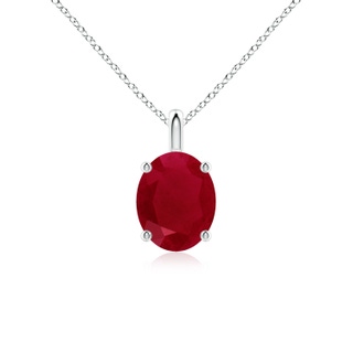 Oval AA Ruby