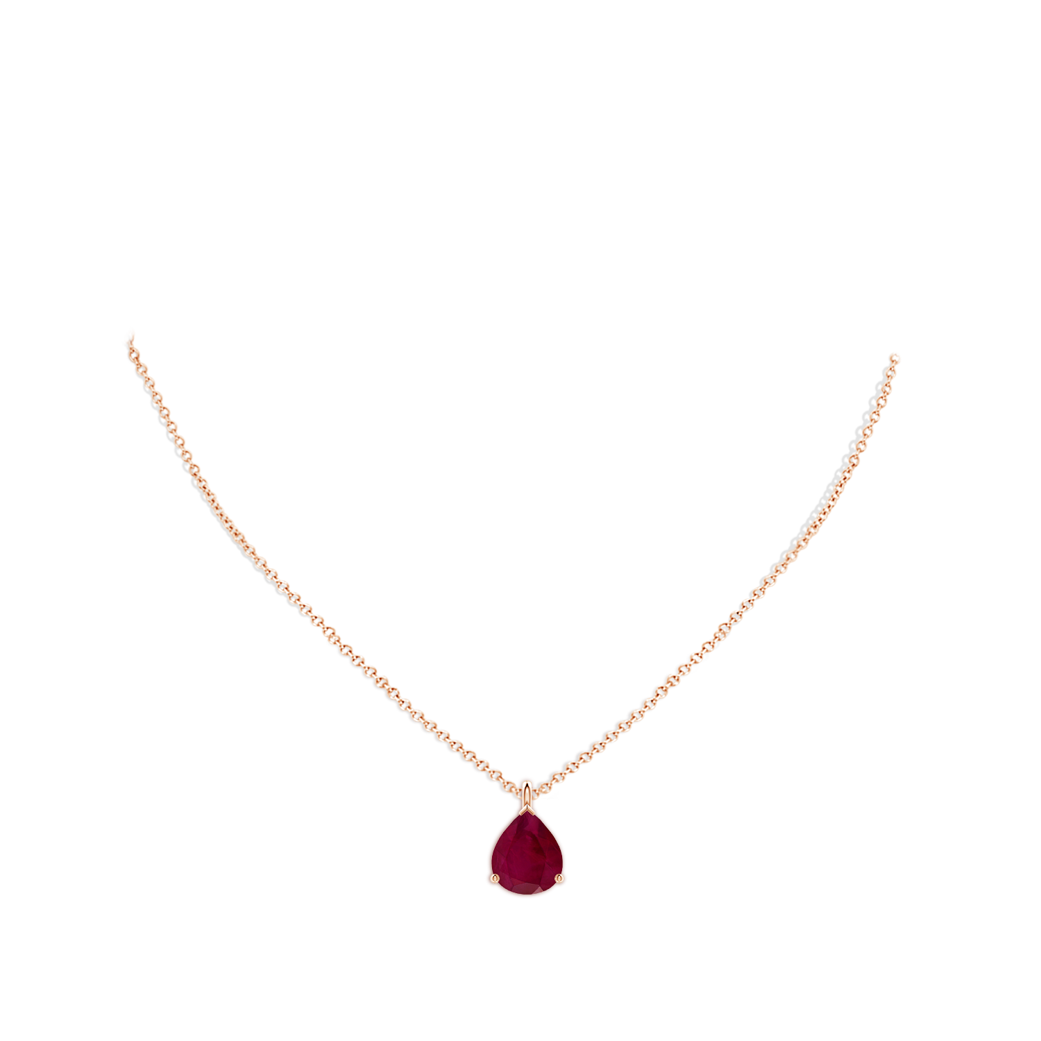 A - Ruby / 5 CT / 18 KT Rose Gold