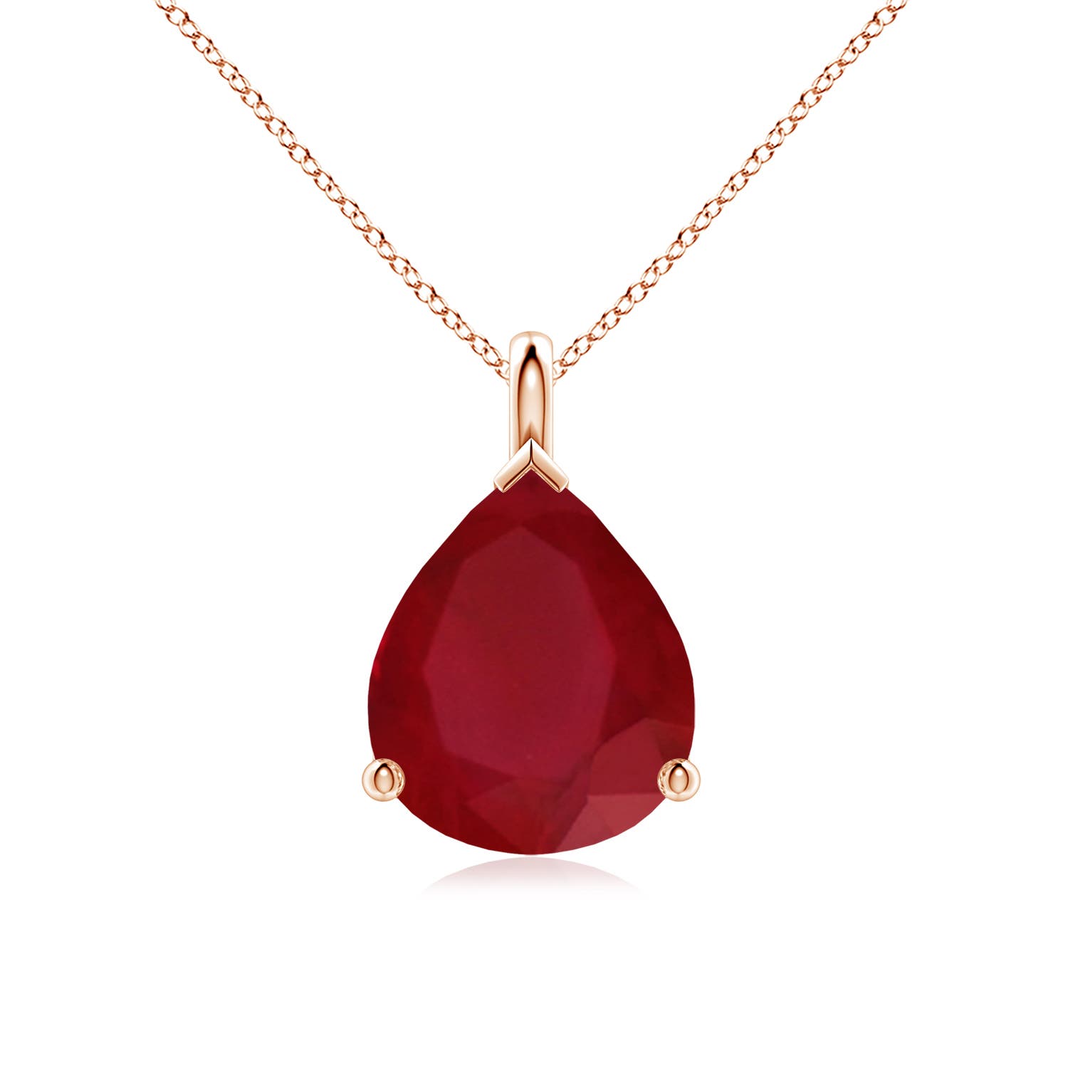 AA - Ruby / 5 CT / 18 KT Rose Gold