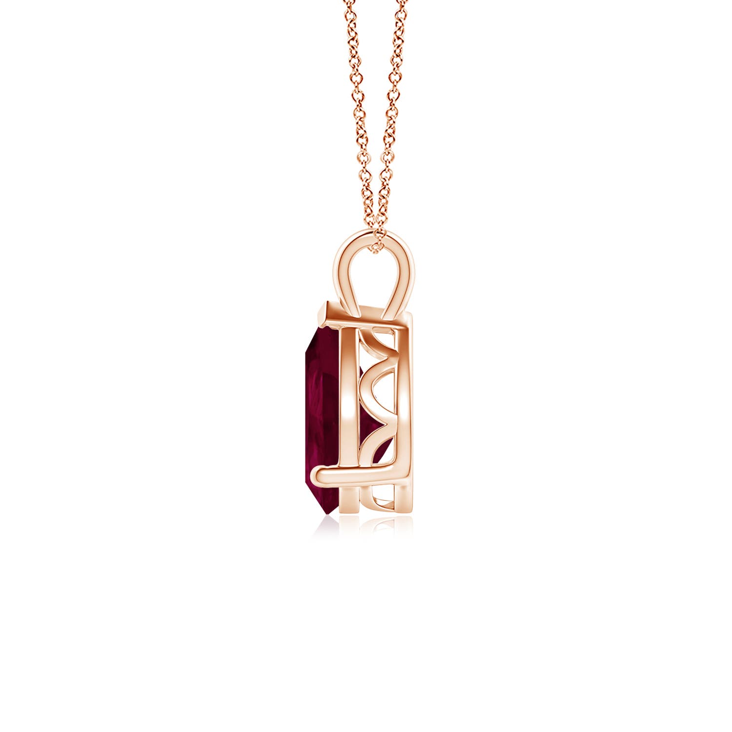 A - Ruby / 1.9 CT / 18 KT Rose Gold