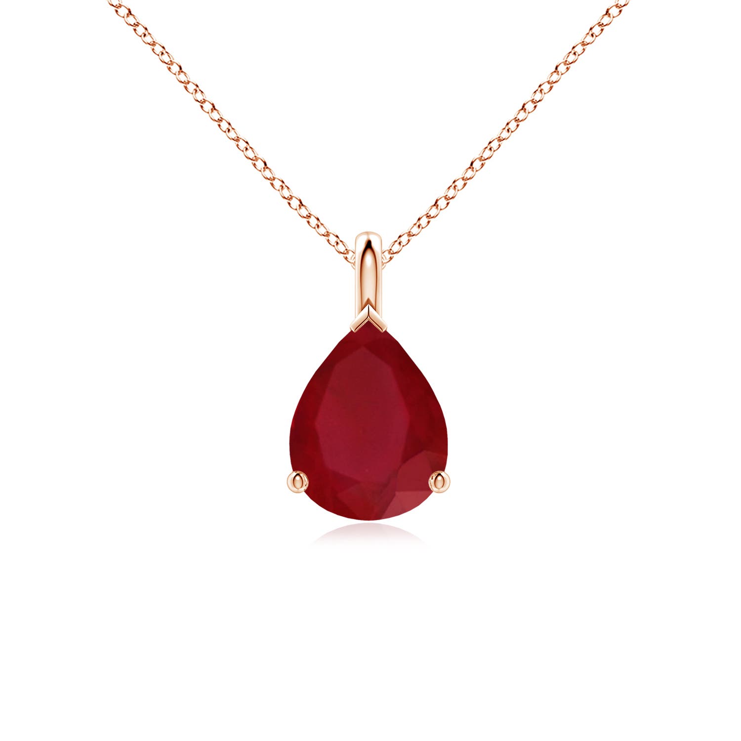 AA - Ruby / 1.9 CT / 18 KT Rose Gold