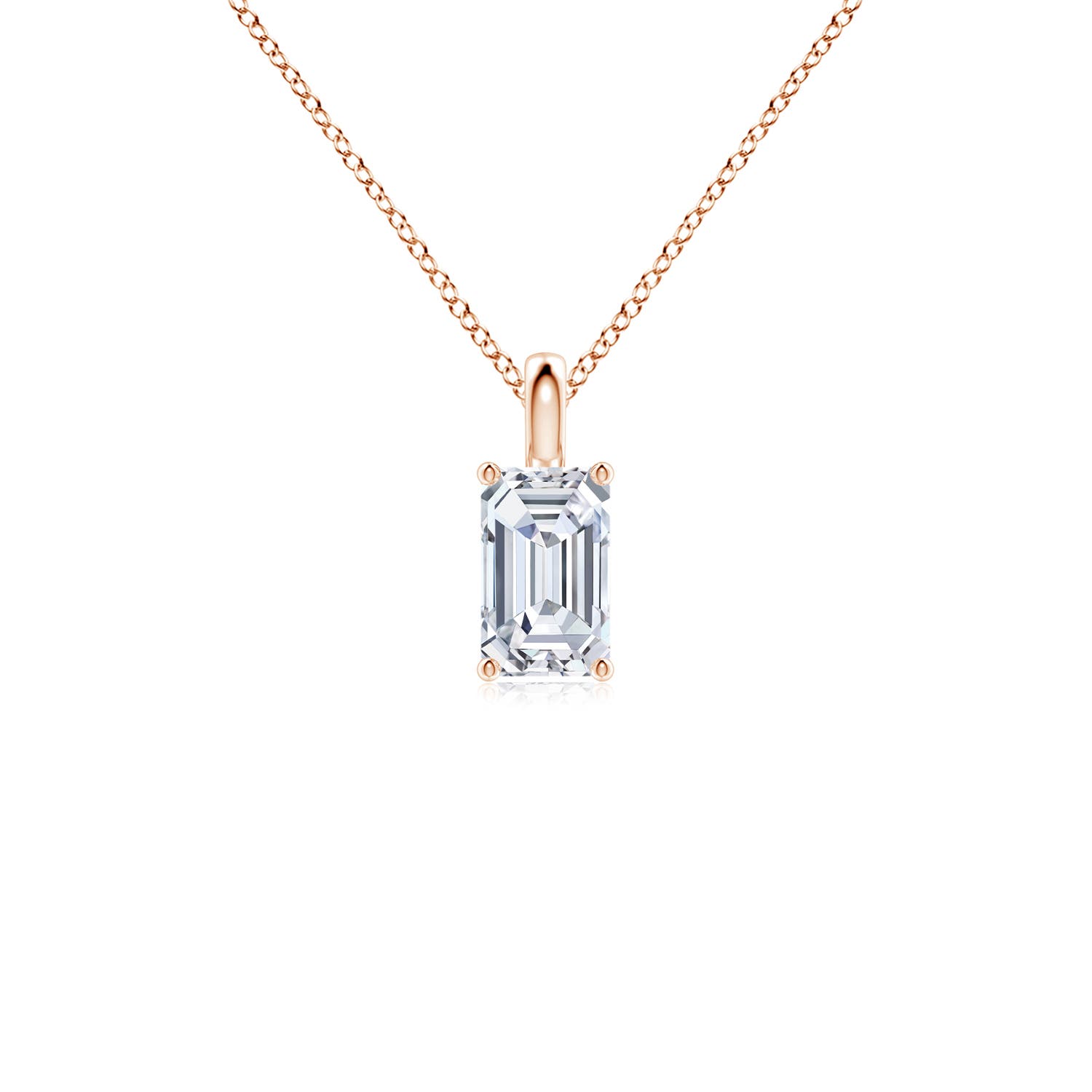 G, VS2 / 0.7 CT / 14 KT Rose Gold