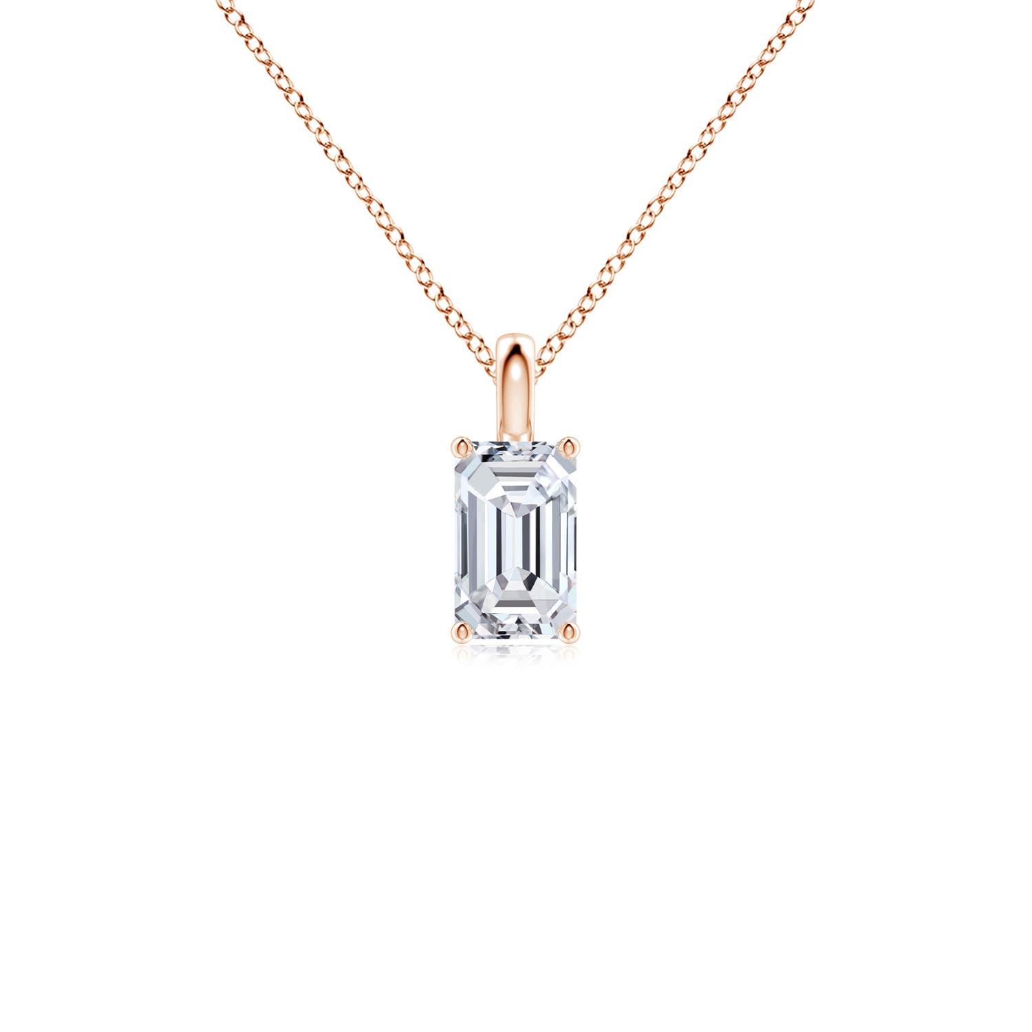 H, SI2 / 0.7 CT / 18 KT Rose Gold