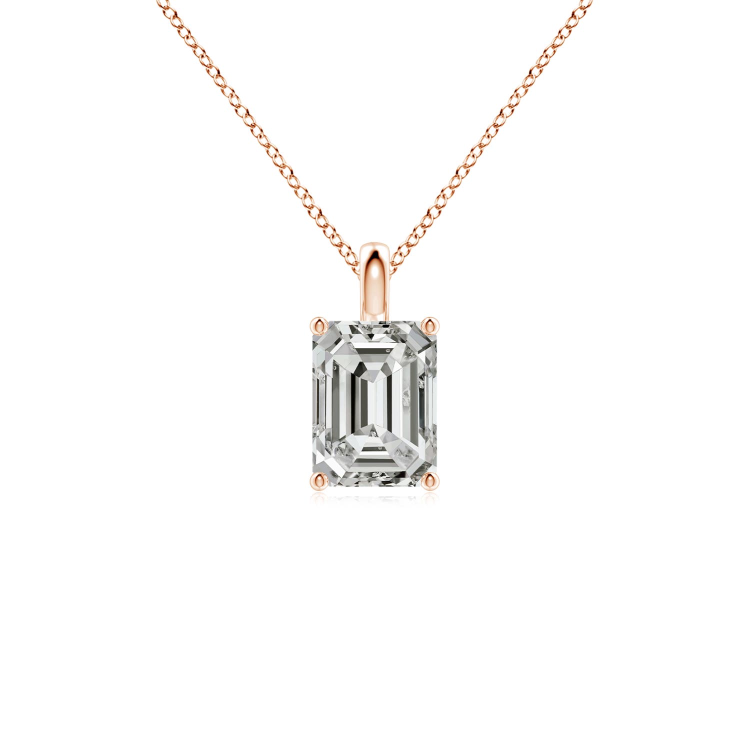 K, I3 / 1.5 CT / 18 KT Rose Gold