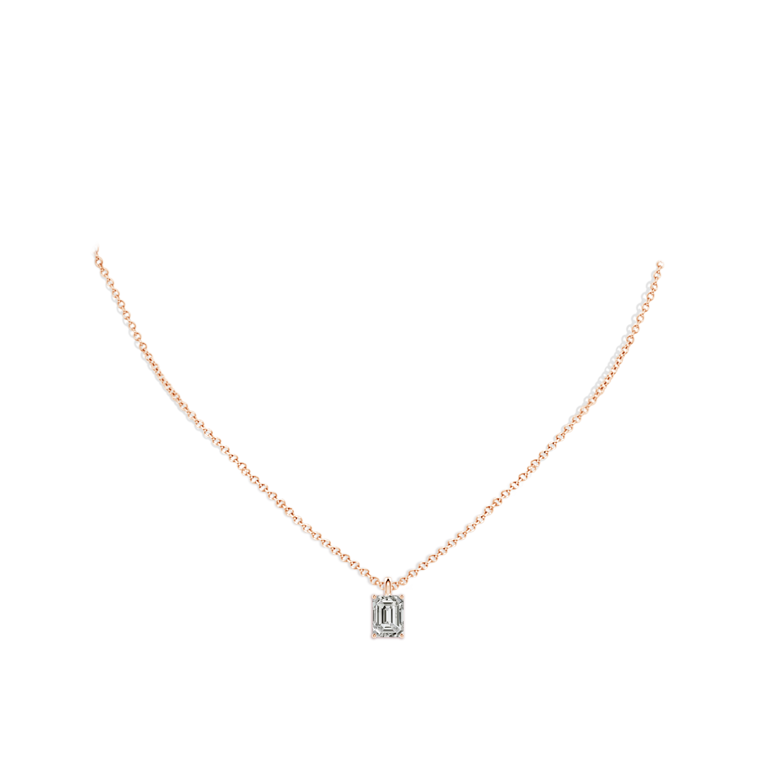 K, I3 / 2 CT / 18 KT Rose Gold