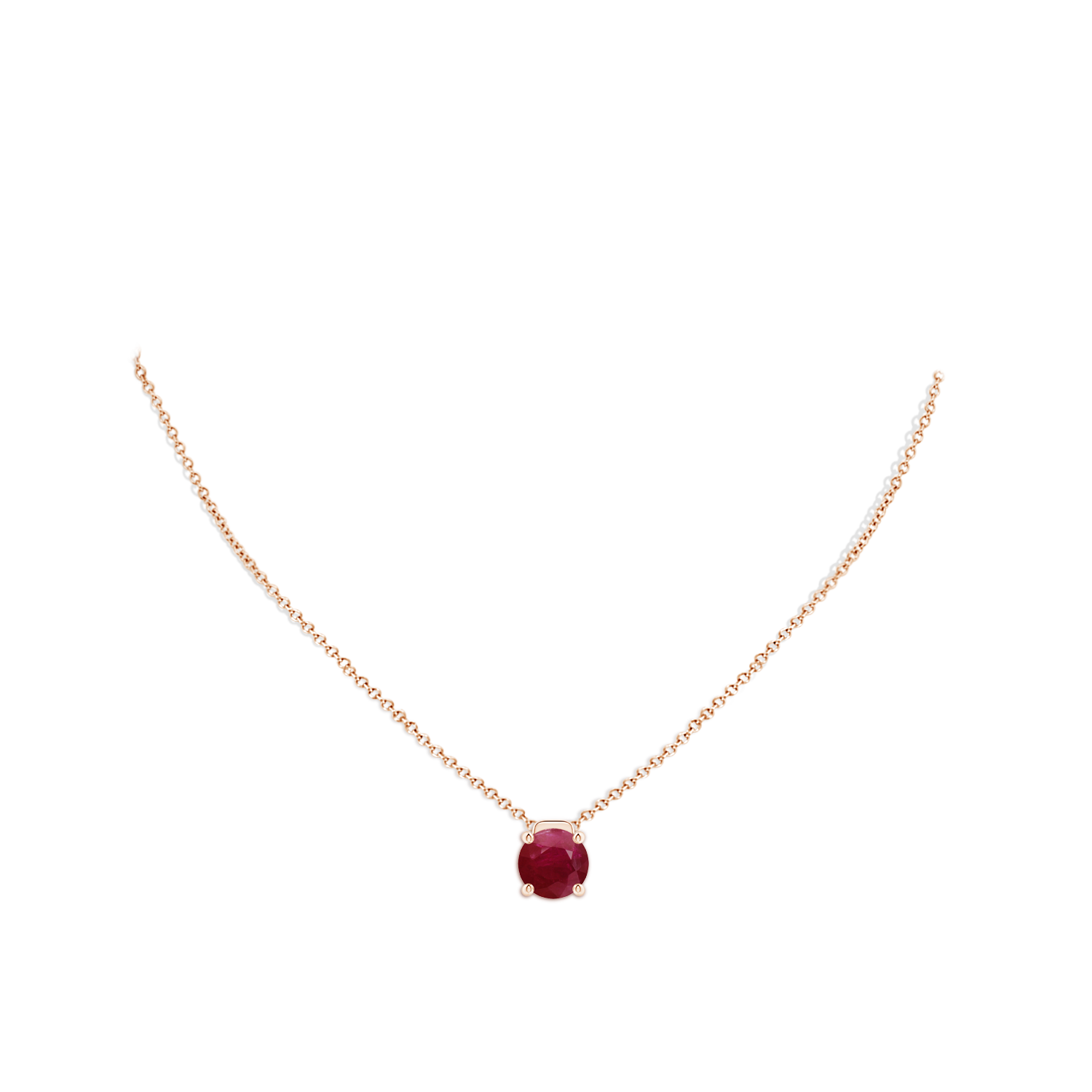 A - Ruby / 4.5 CT / 18 KT Rose Gold