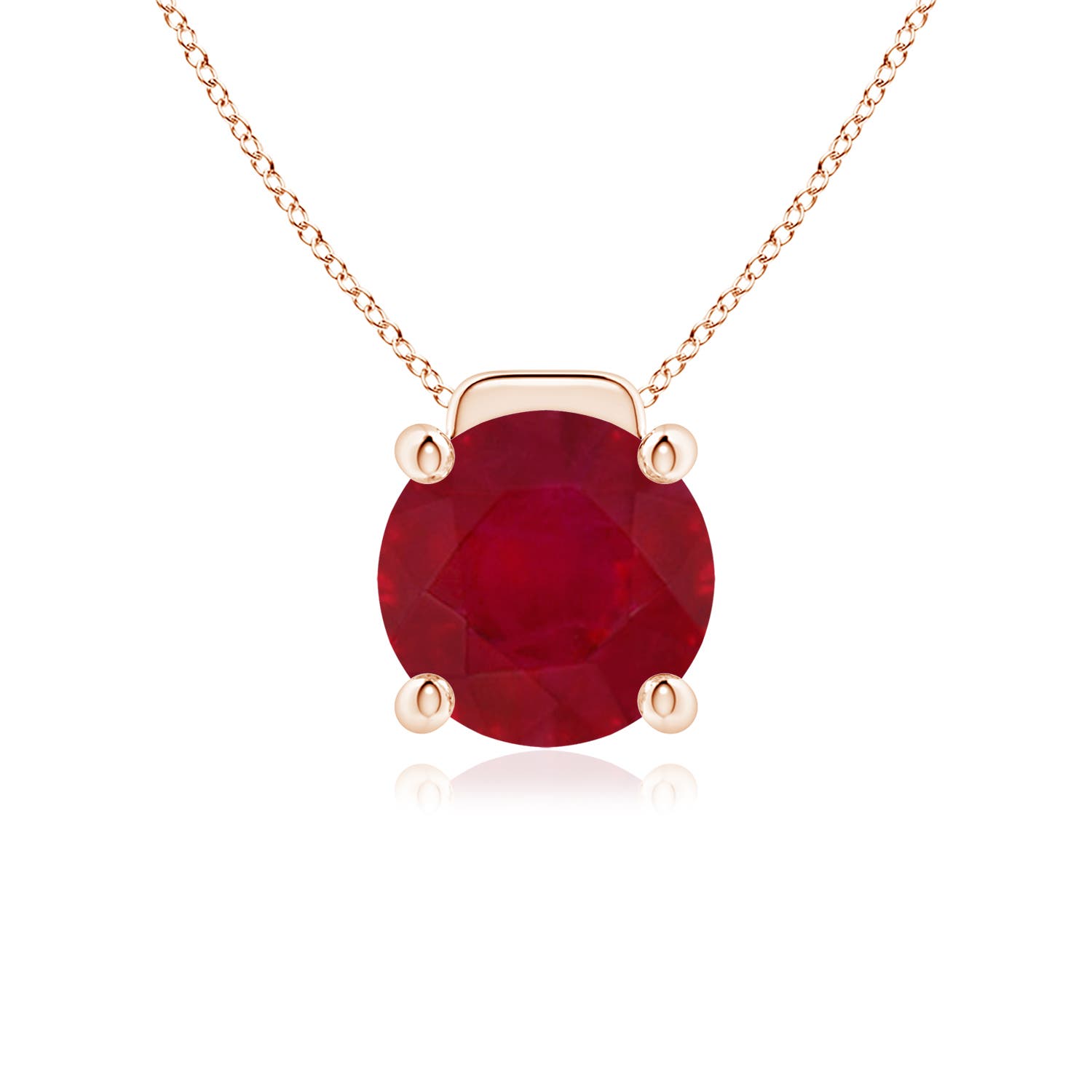 AA - Ruby / 4.5 CT / 18 KT Rose Gold