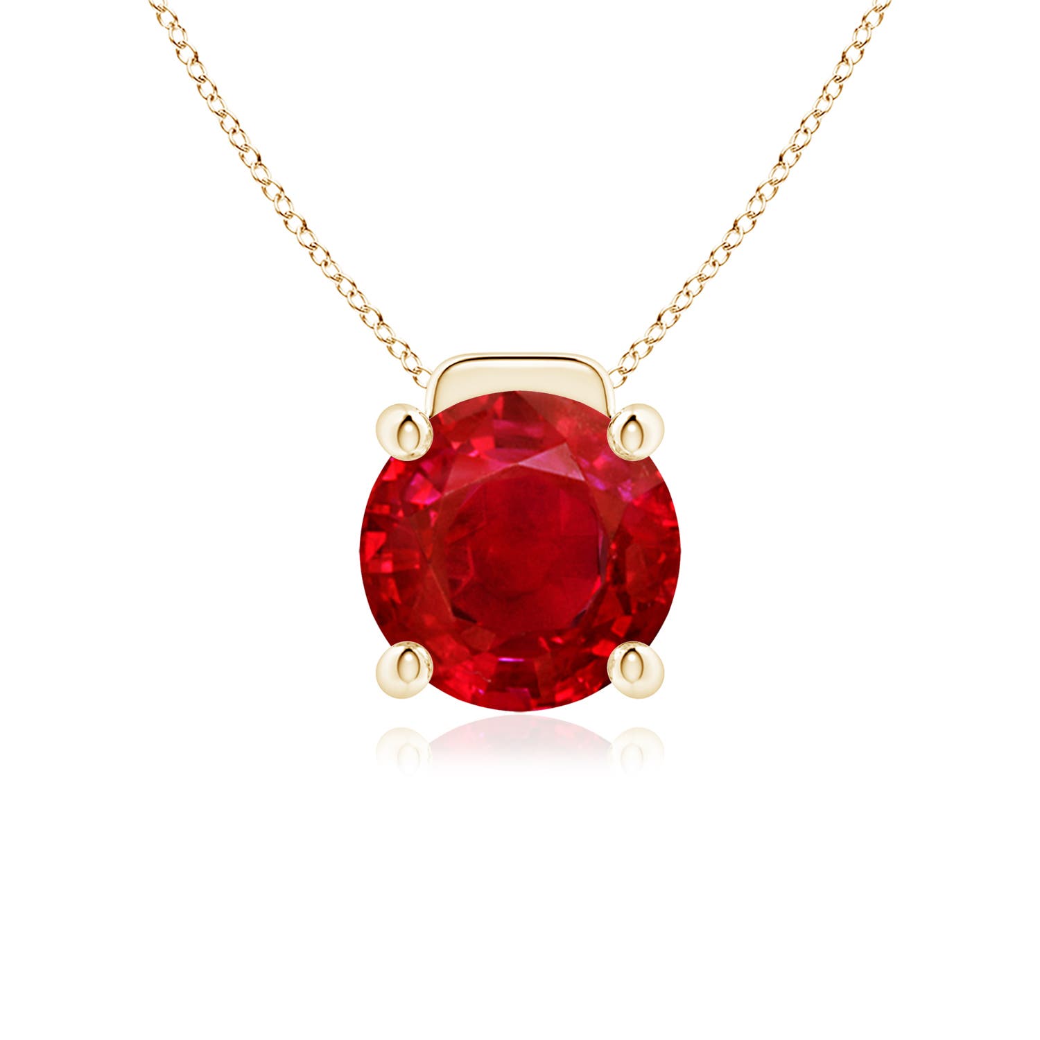 AAA - Ruby / 4.5 CT / 18 KT Yellow Gold