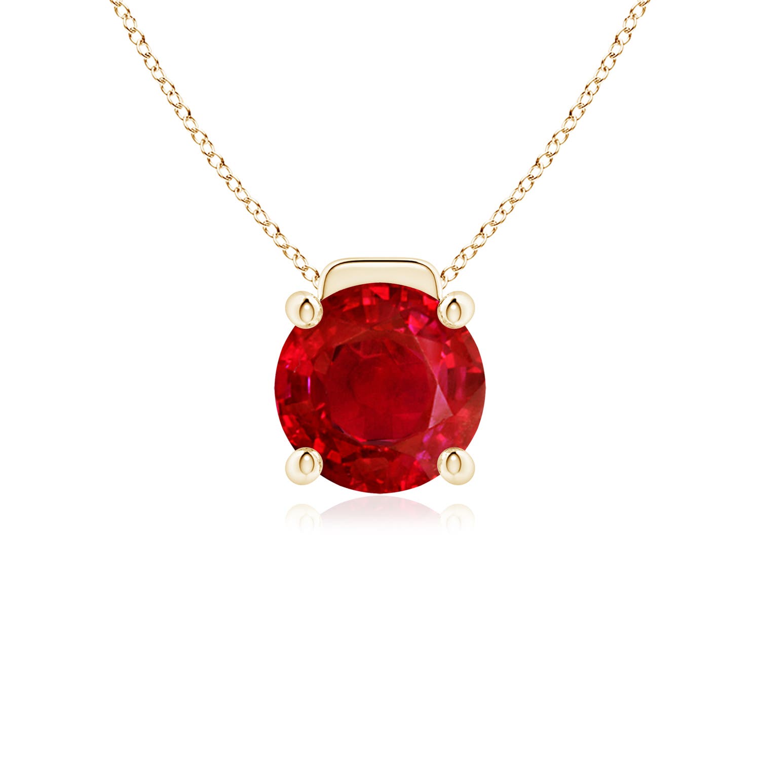 AAA - Ruby / 3.75 CT / 18 KT Yellow Gold