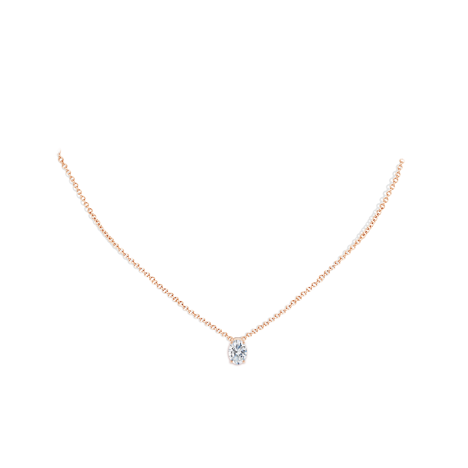 G, VS2 / 1 CT / 18 KT Rose Gold