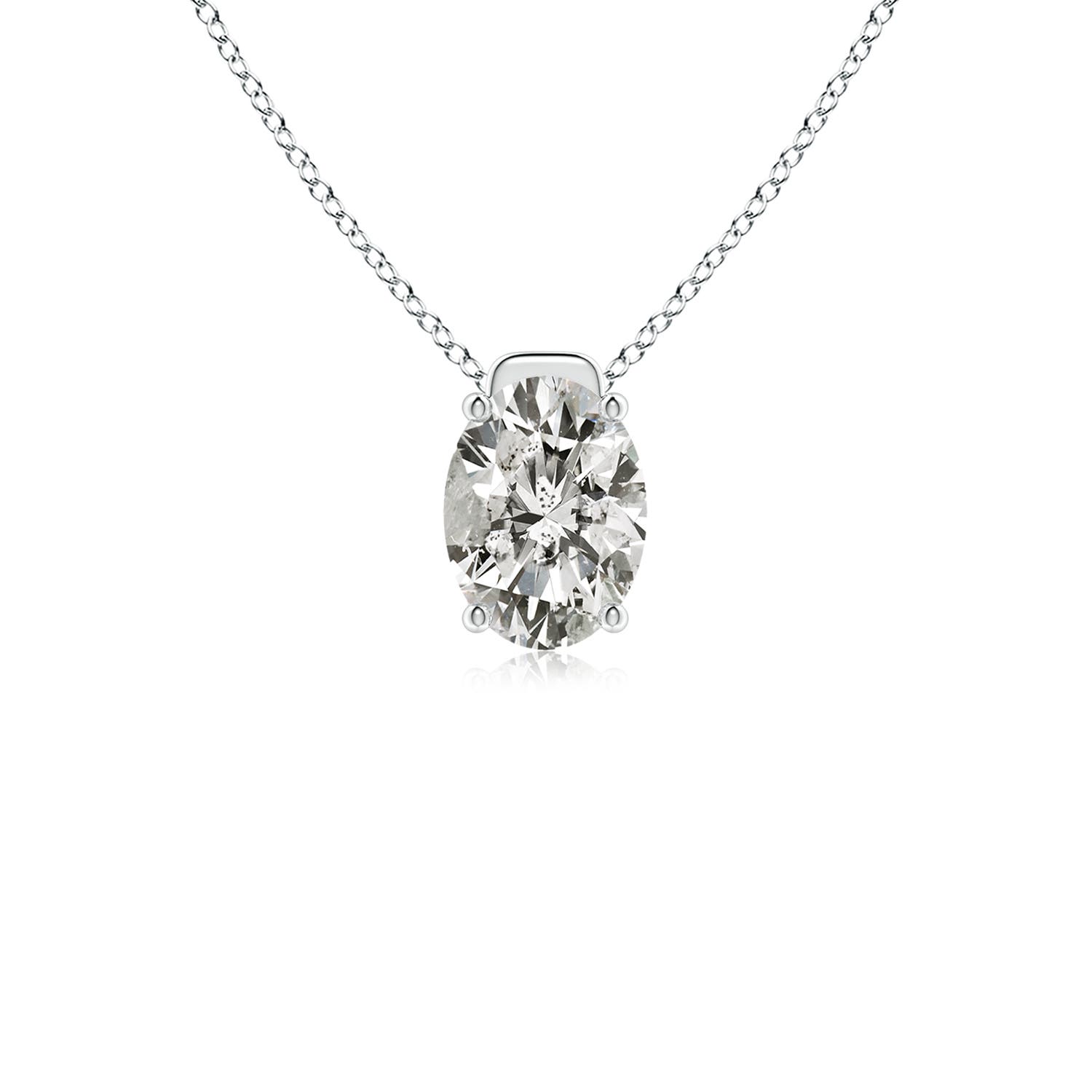 K, I3 / 1 CT / 18 KT White Gold