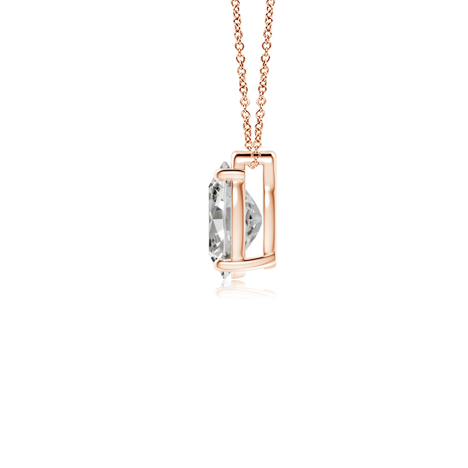 K, I3 / 1 CT / 14 KT Rose Gold