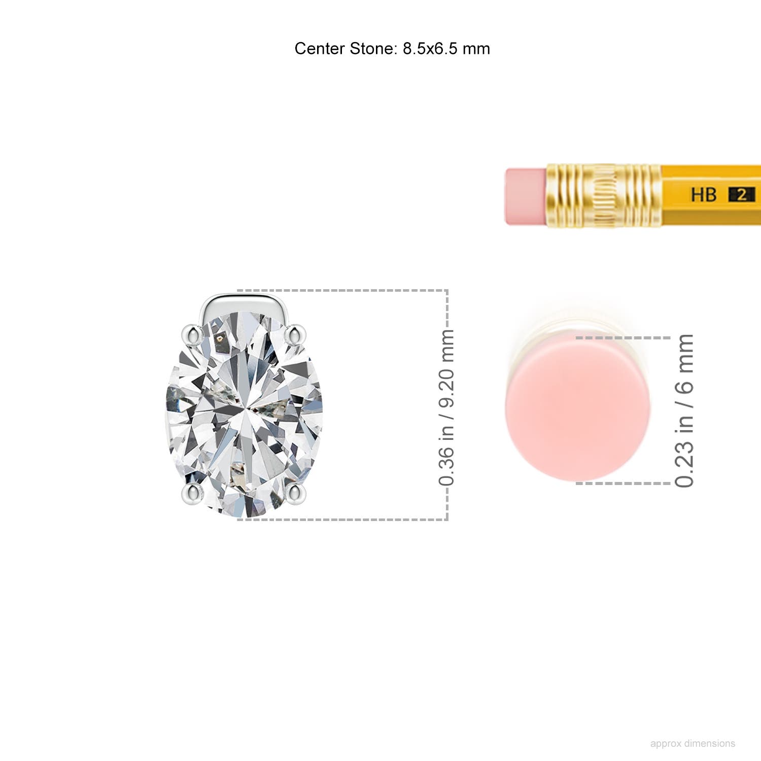 H, SI2 / 1.5 CT / 18 KT White Gold