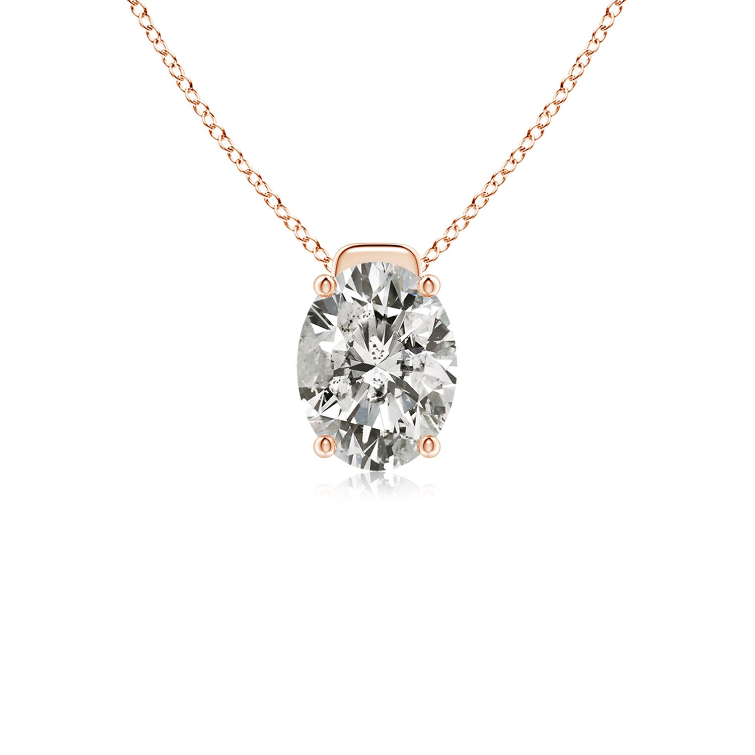 K, I3 / 1.5 CT / 14 KT Rose Gold