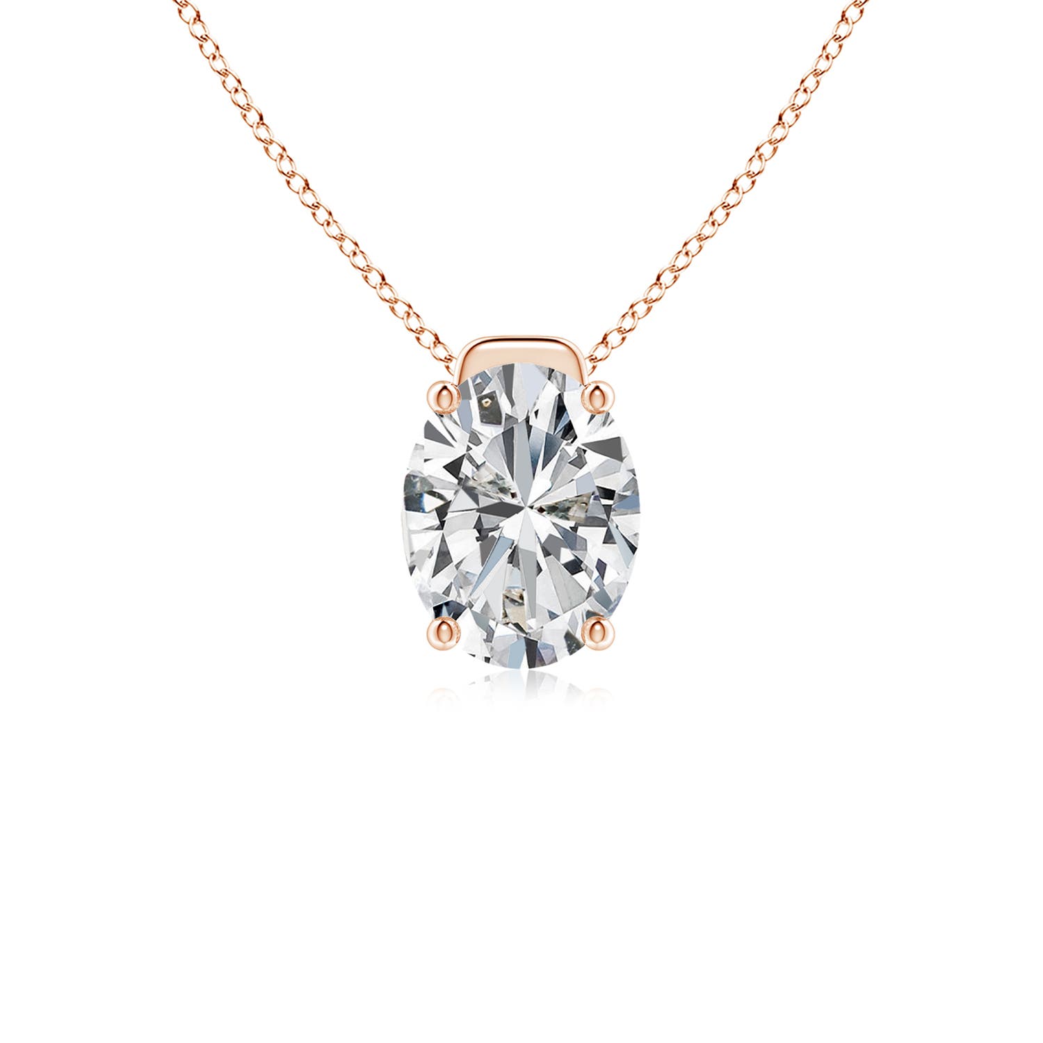 H, SI2 / 1.76 CT / 18 KT Rose Gold