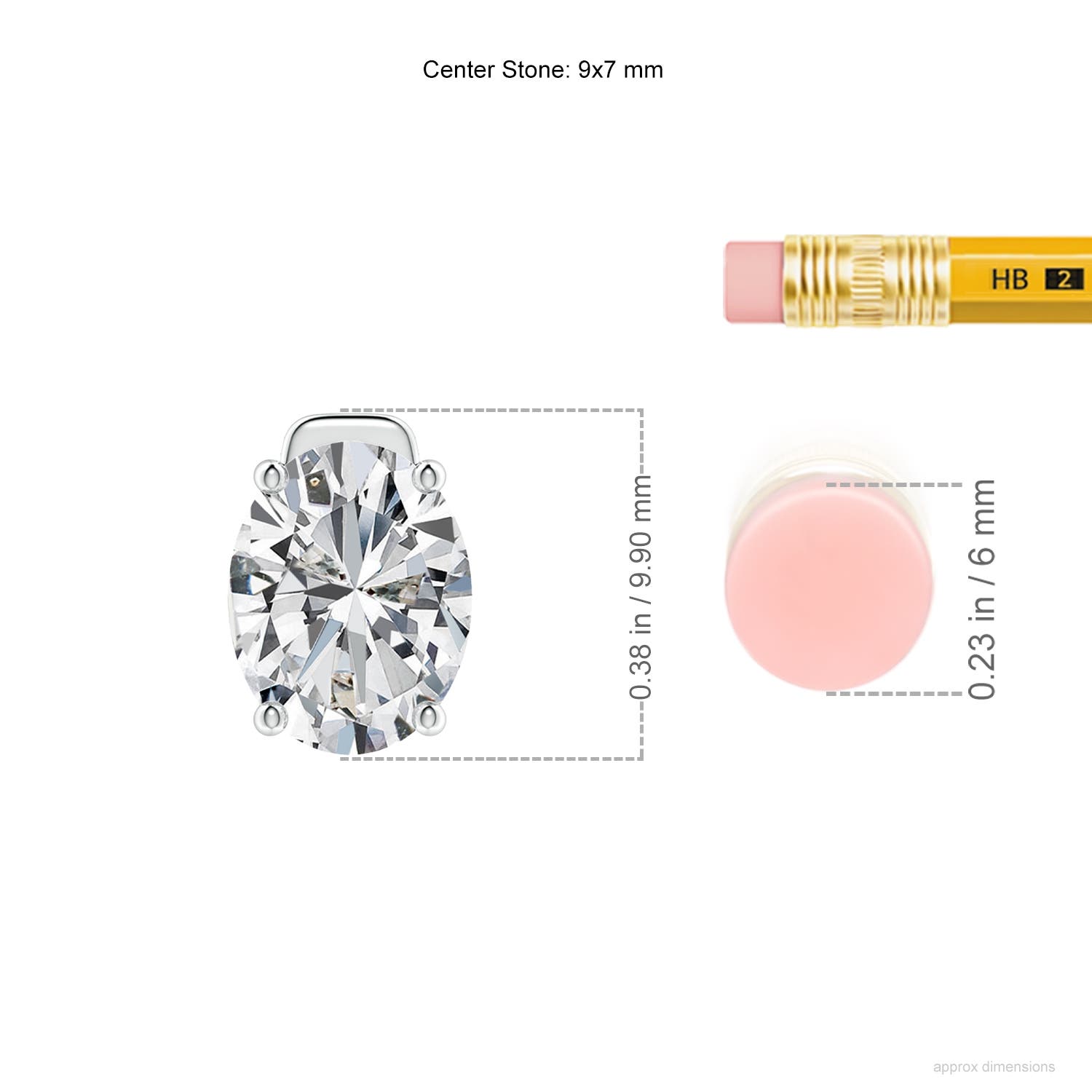 H, SI2 / 1.76 CT / 18 KT White Gold