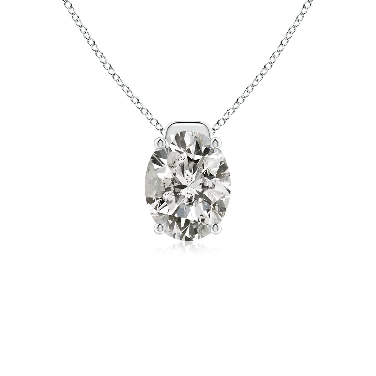 K, I3 / 1.76 CT / 18 KT White Gold