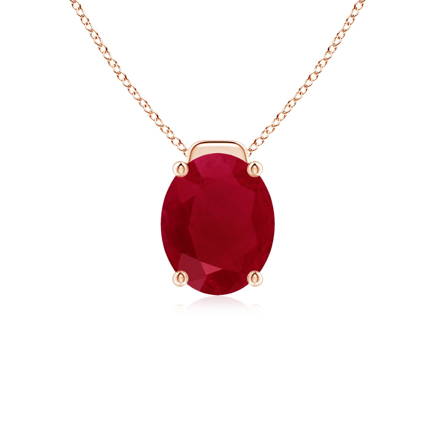 AA - Ruby / 3.3 CT / 18 KT Rose Gold