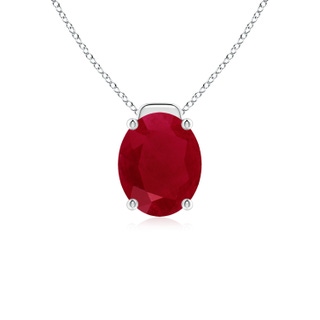 Oval AA Ruby