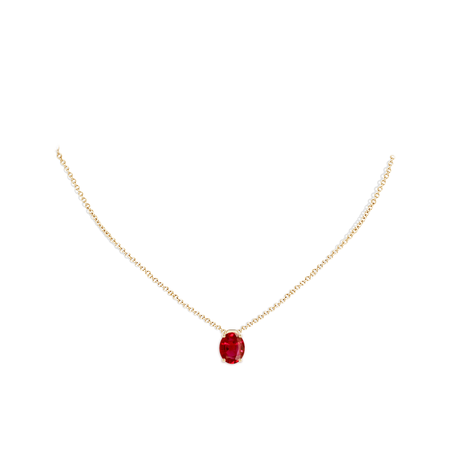 AAA - Ruby / 3.3 CT / 18 KT Yellow Gold